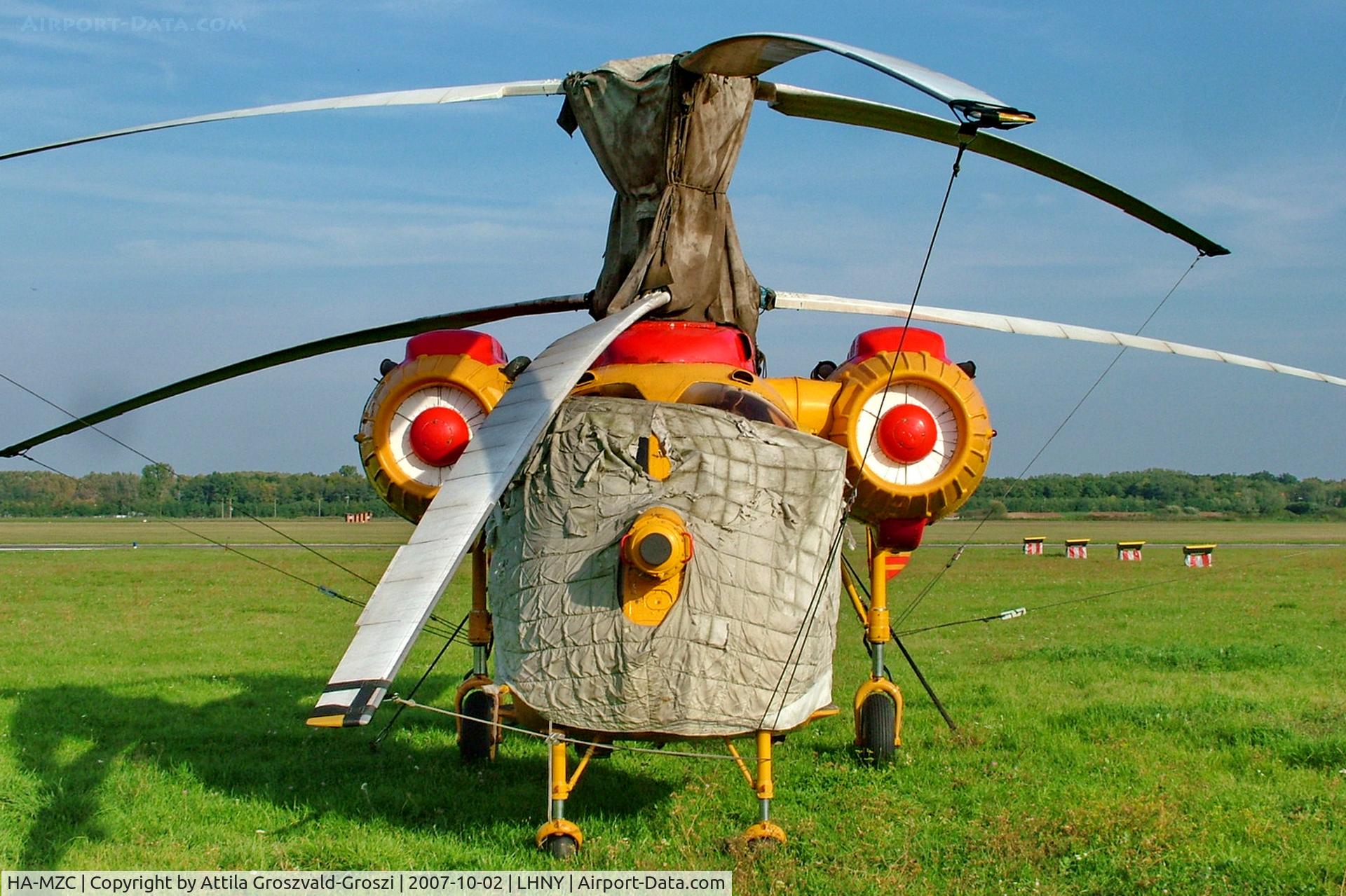 HA-MZC, 1976 Kamov Ka-26 Hoodlum C/N 7605514, LHNY - Nyíregyháza Airport, Hungary