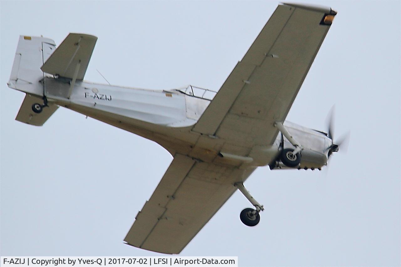 F-AZIJ, 1961 Nord 3202B-1 Master C/N 85, Nord 3202B-1 Master, On display, St Dizier-Robinson Air Base 113 (LFSI)