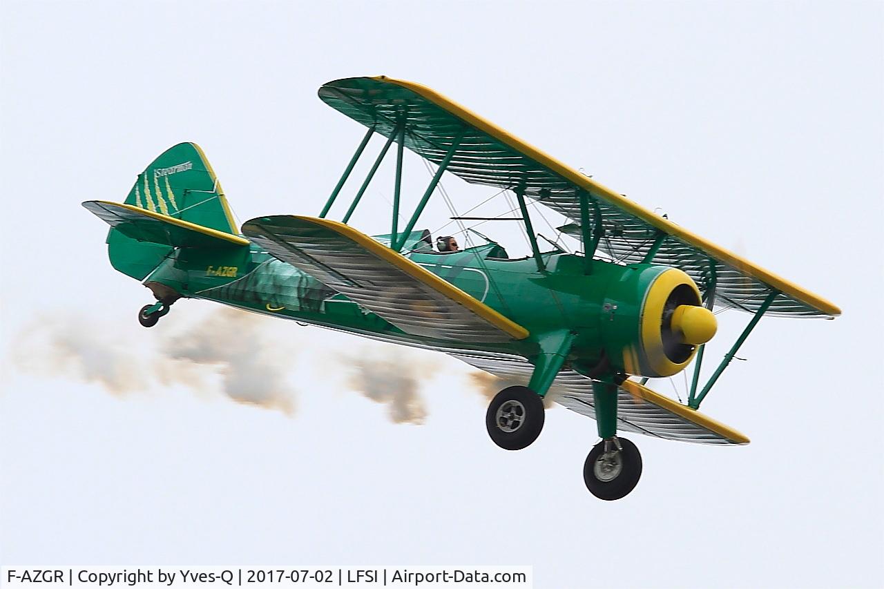 F-AZGR, Boeing N2S-3 Kaydet (B75N1) C/N 75-2650, Boeing N2S-3 Kaydet, On display, St Dizier-Robinson Air Base 113 (LFSI)