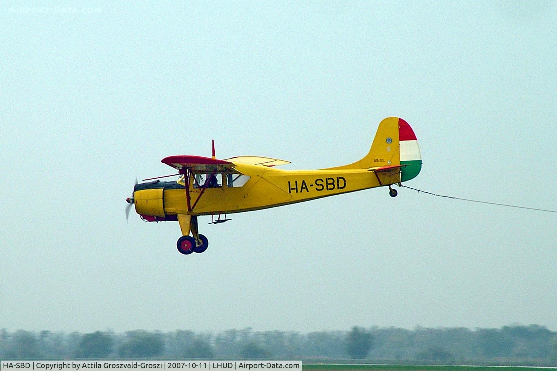 HA-SBD, 1967 PZL-Okecie PZL-101A Gawron C/N 107230, LHUD - Szeged Airport, Hungary