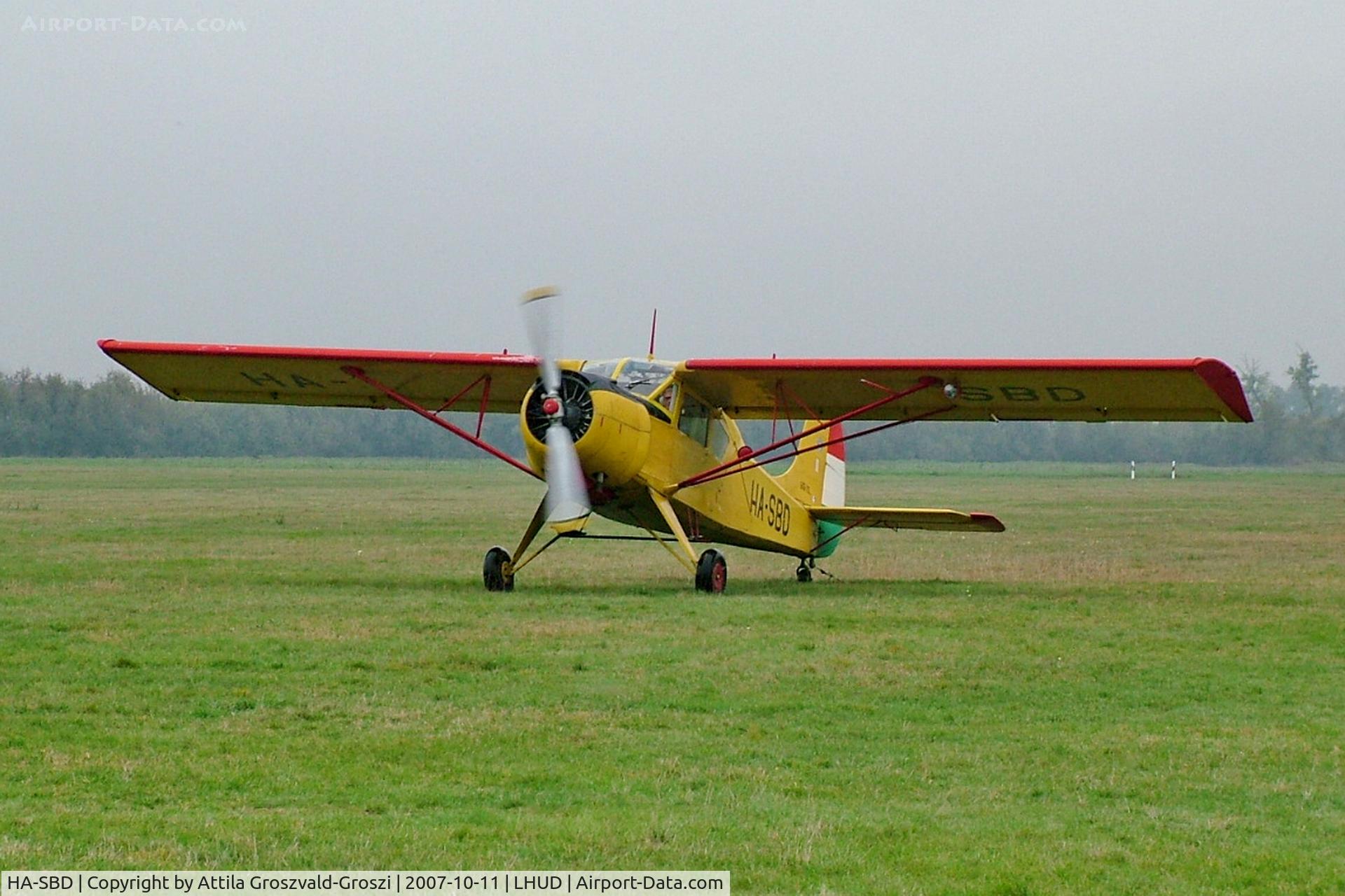 HA-SBD, 1967 PZL-Okecie PZL-101A Gawron C/N 107230, LHUD - Szeged Airport, Hungary