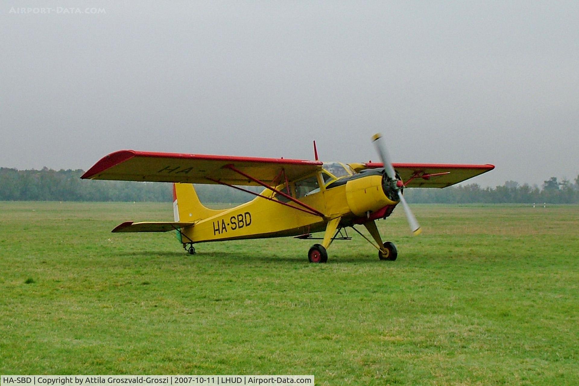 HA-SBD, 1967 PZL-Okecie PZL-101A Gawron C/N 107230, LHUD - Szeged Airport, Hungary
