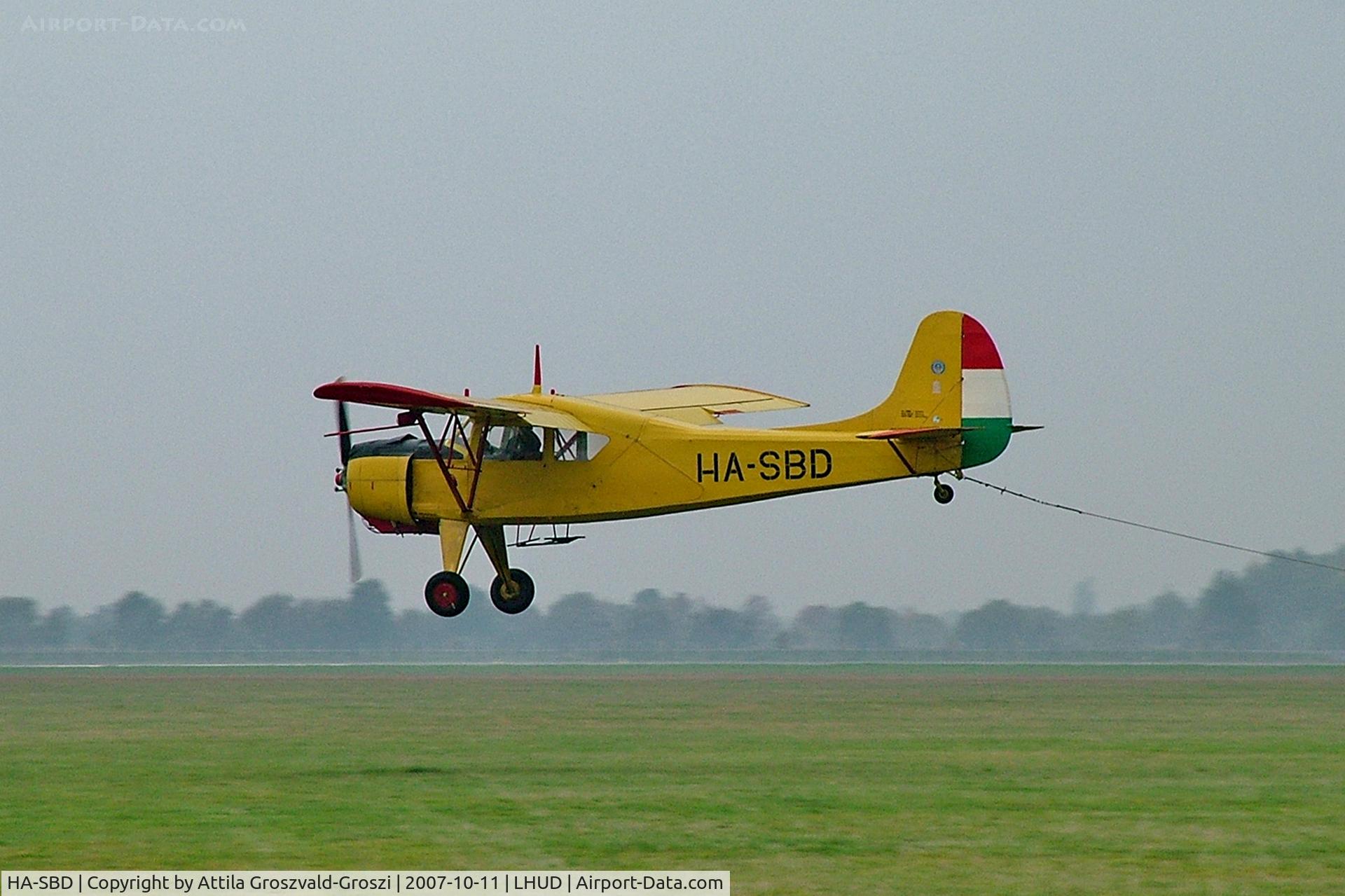 HA-SBD, 1967 PZL-Okecie PZL-101A Gawron C/N 107230, LHUD - Szeged Airport, Hungary