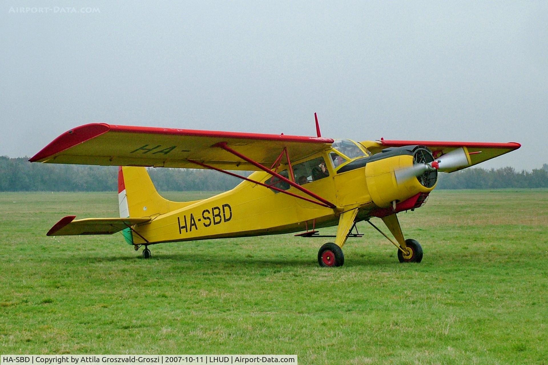 HA-SBD, 1967 PZL-Okecie PZL-101A Gawron C/N 107230, LHUD - Szeged Airport, Hungary
