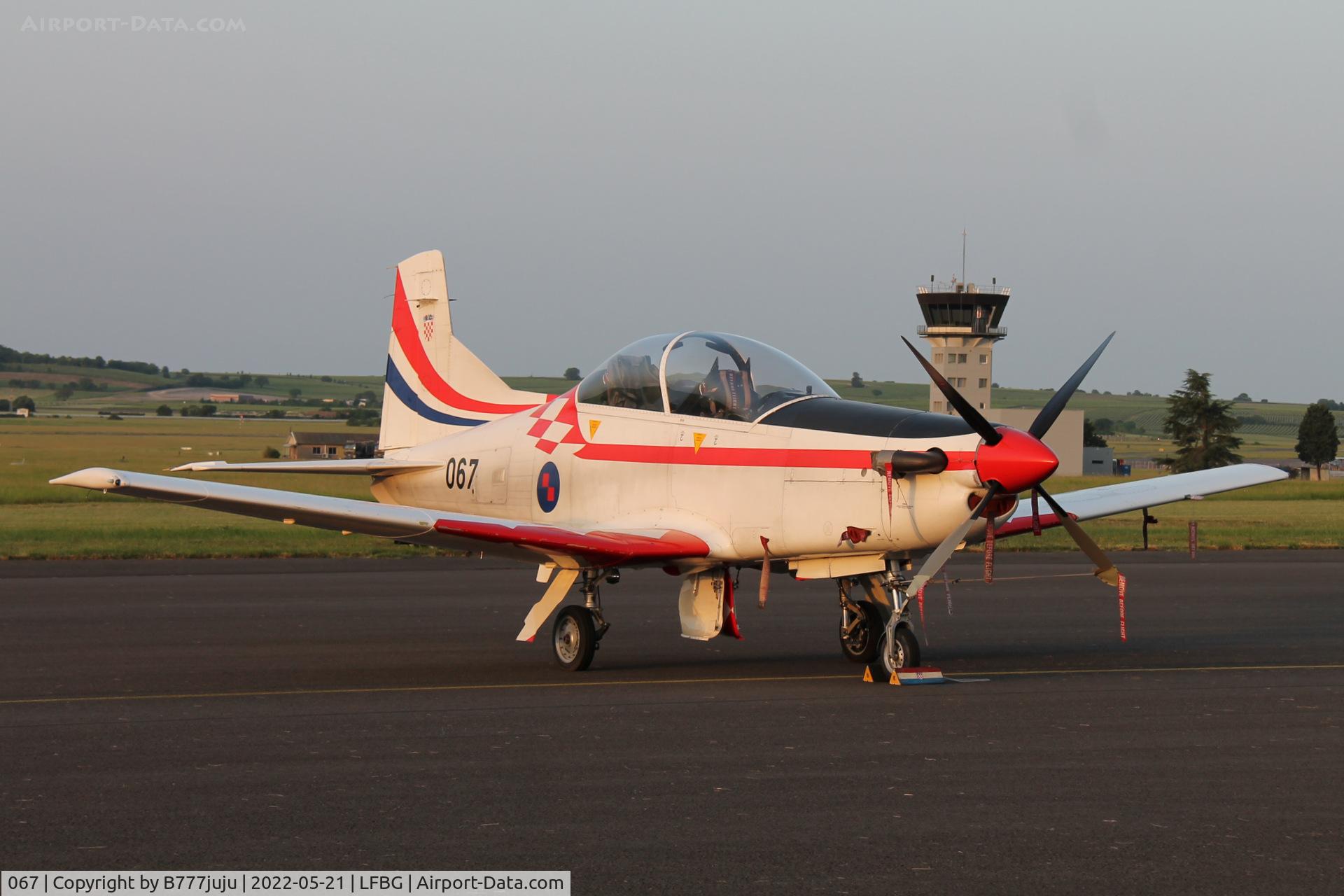 067, Pilatus PC-9M C/N 630, during Cognac Airshow 2022