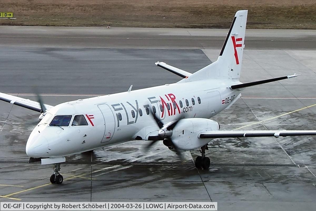 OE-GIF, 1987 Saab SF340A C/N 340A-100, OE-GIF @ LOWG 2004