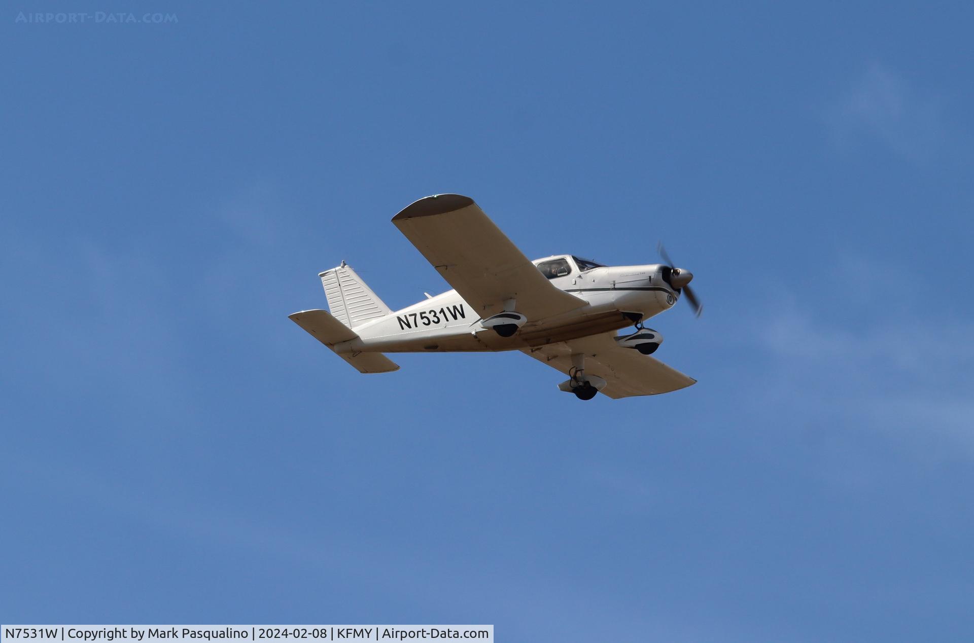 N7531W, 1963 Piper PA-28-180 C/N 28-1455, Piper PA-28-180
