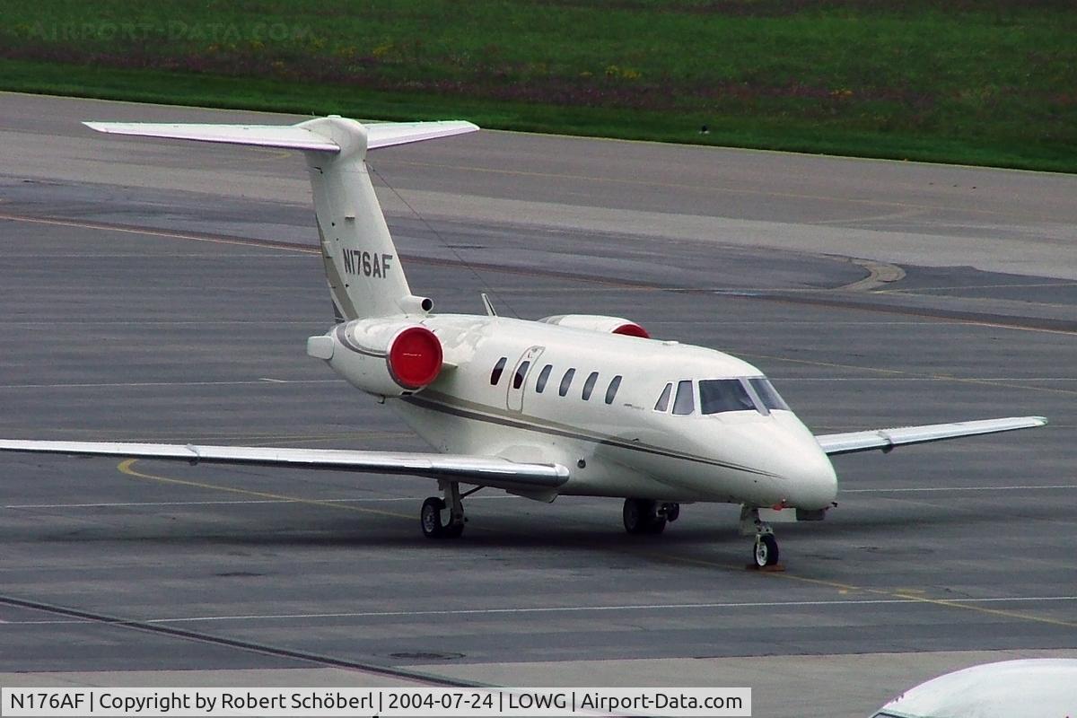 N176AF, 1989 Cessna 650 Citation III C/N 650-0176, N176AF @ LOWG 2004