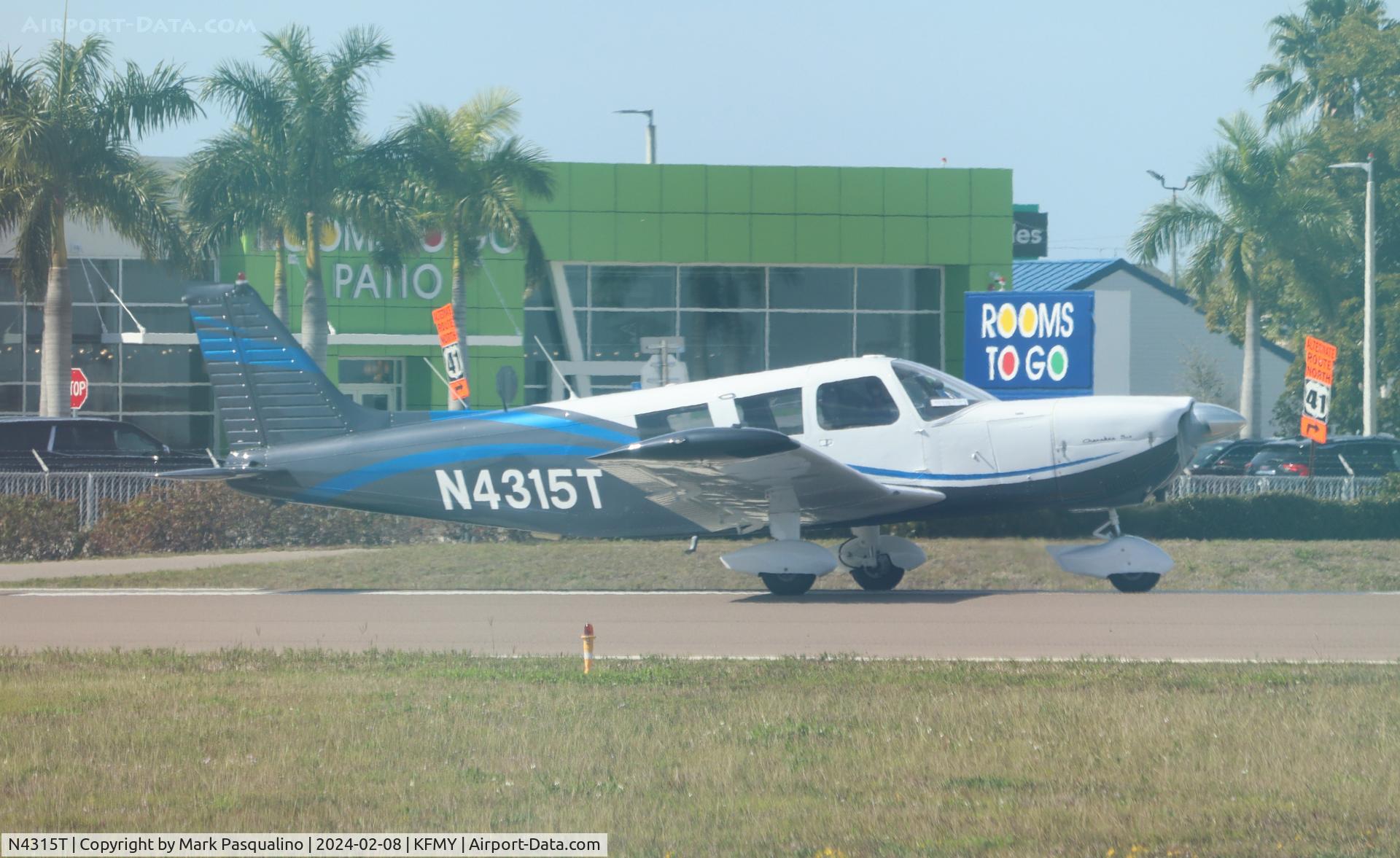 N4315T, 1971 Piper PA-32-260 Cherokee Six C/N 32-7200016, Piper PA-32-260