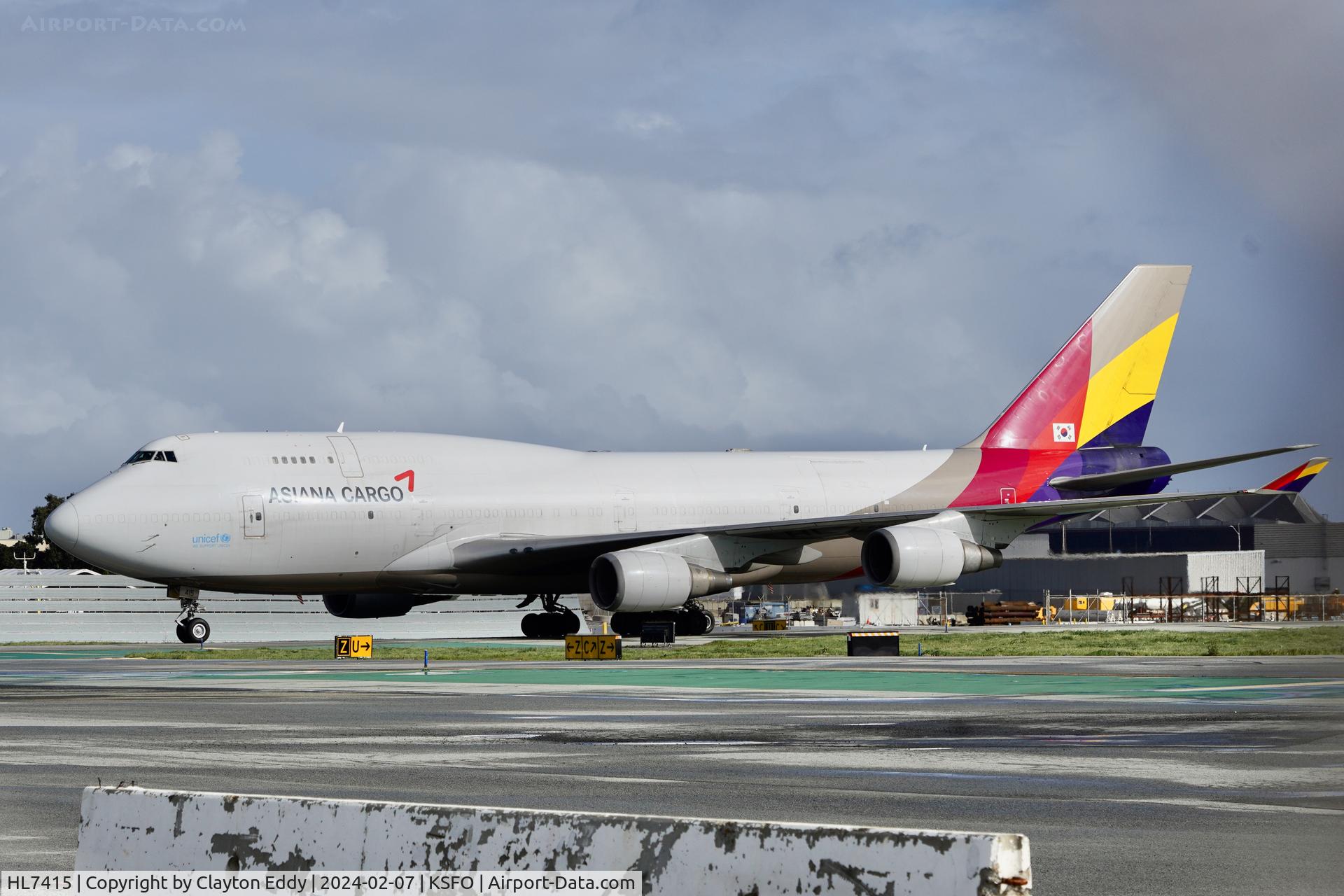 HL7415, 1993 Boeing 747-48EM(BDSF) C/N 25777, SFO 2024.