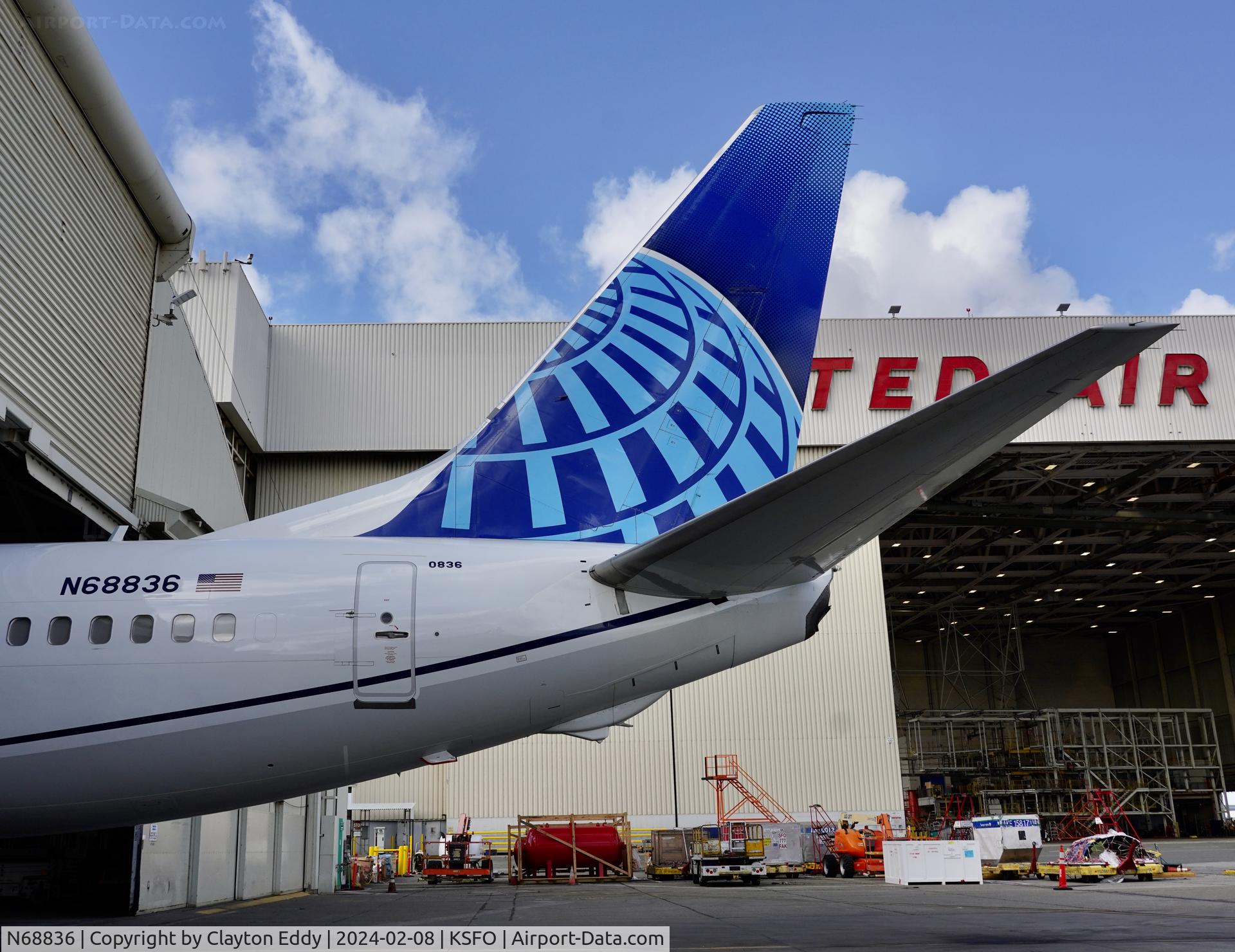 N68836, 2014 Boeing 737-924/ER C/N 60088, SFO 2024.