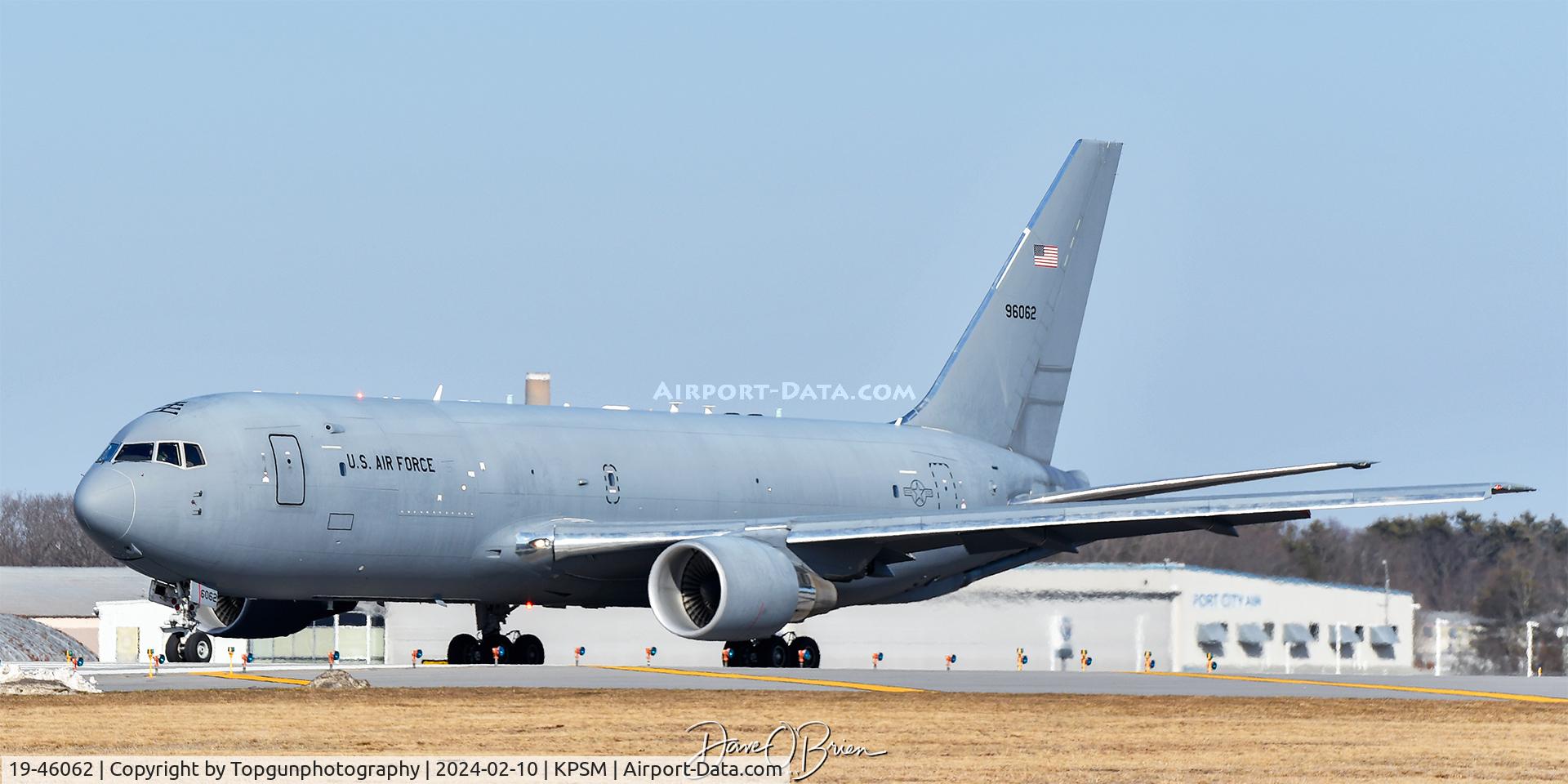 19-46062, 2020 Boeing KC-46A Pegasus C/N 41888/1226, WINK33 taking the active to depart for CAP duty over DC