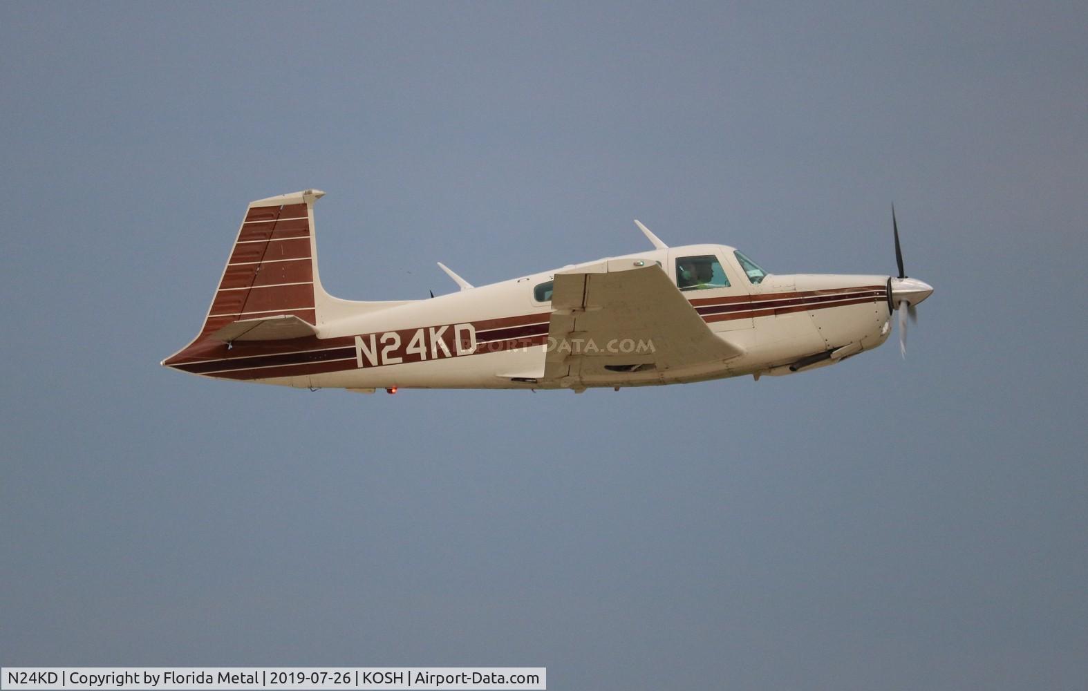 N24KD, 1970 Mooney M20F Executive C/N 700047, M20F zx