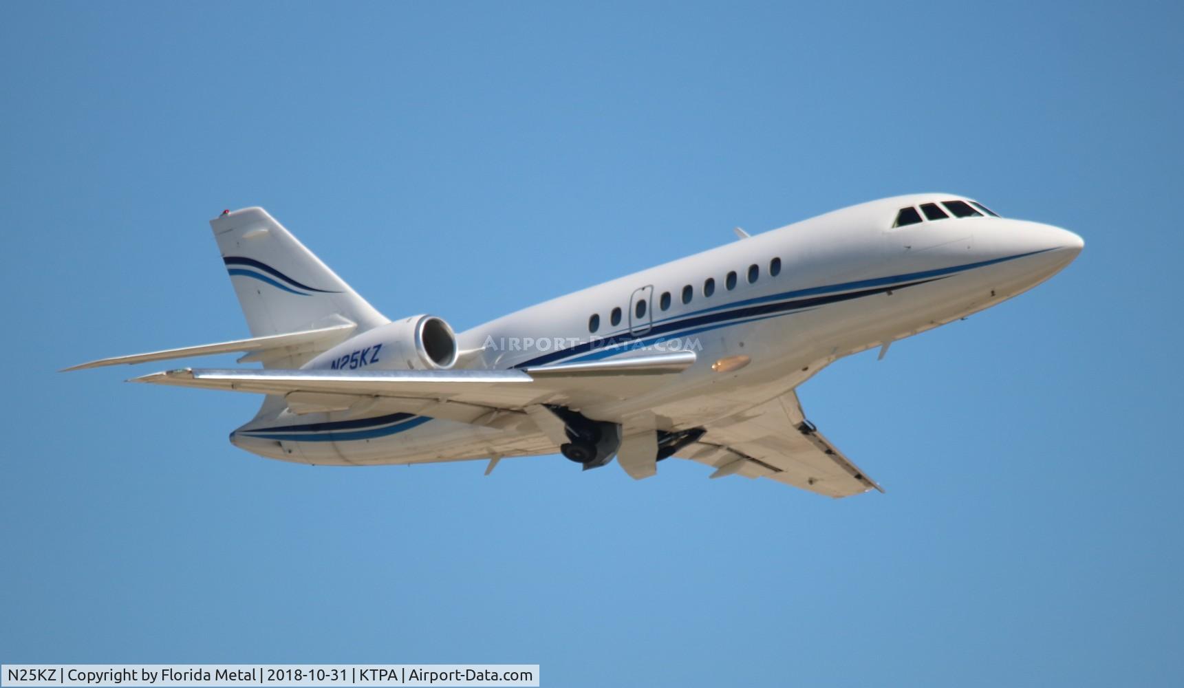 N25KZ, 2001 Dassault Falcon 2000 C/N 134, TPA zx