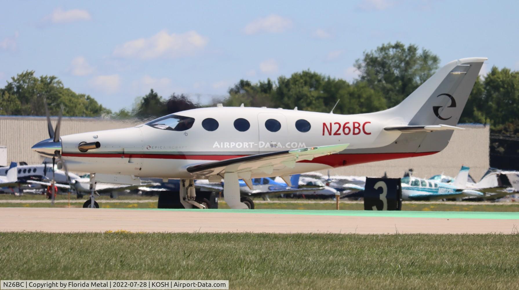 N26BC, 2021 Epic Aircraft E1000 C/N K020, Epic E1000 zx