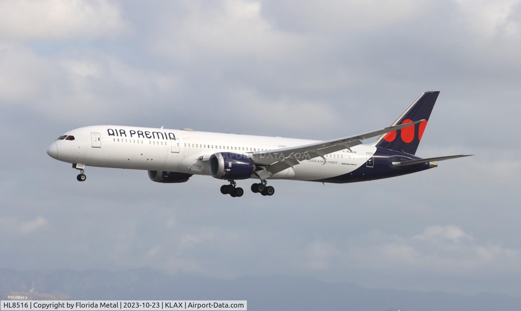 HL8516, 2018 Boeing 787-9 Dreamliner C/N 63315, APZ 789 zx ICN-LAX