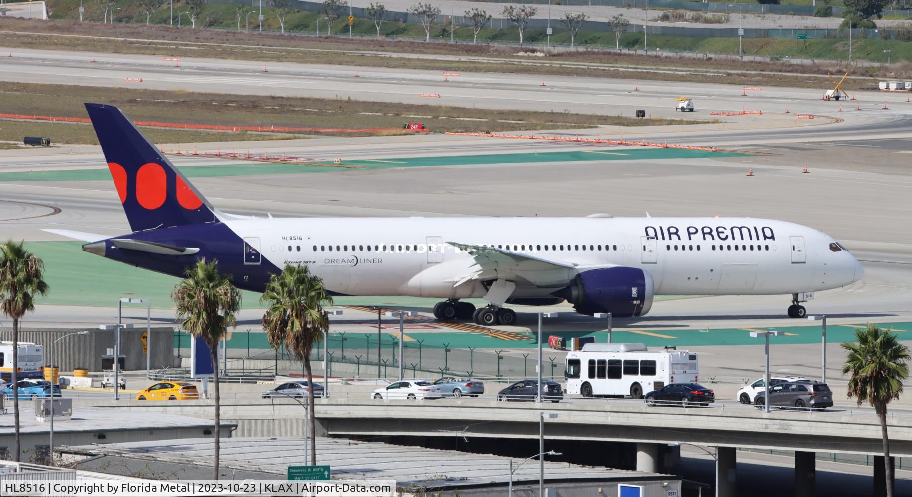 HL8516, 2018 Boeing 787-9 Dreamliner C/N 63315, LAX zx