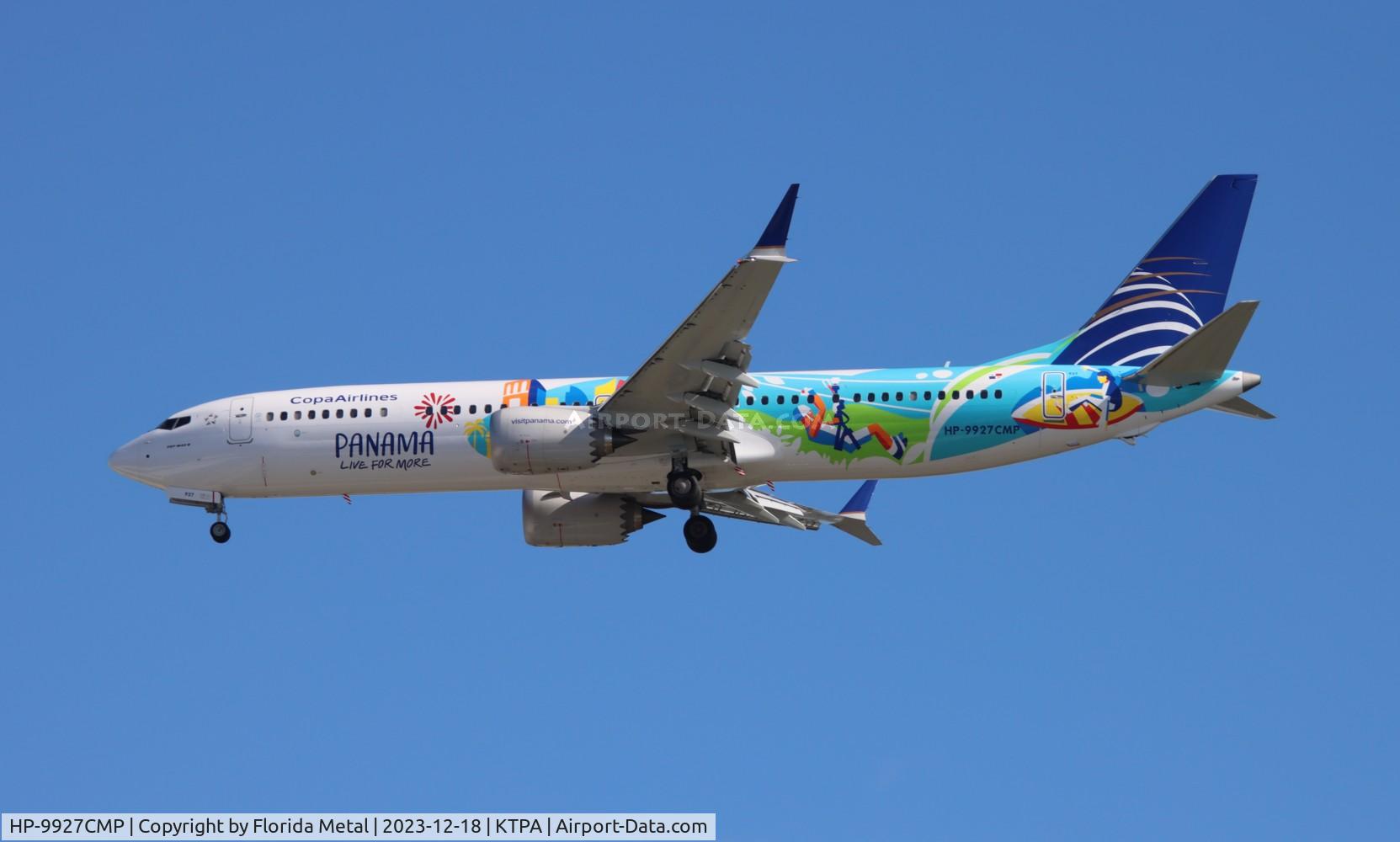 HP-9927CMP, 2023 Boeing 737-9 MAX C/N 44189, CMP 737-9 zx MPTO-TPA