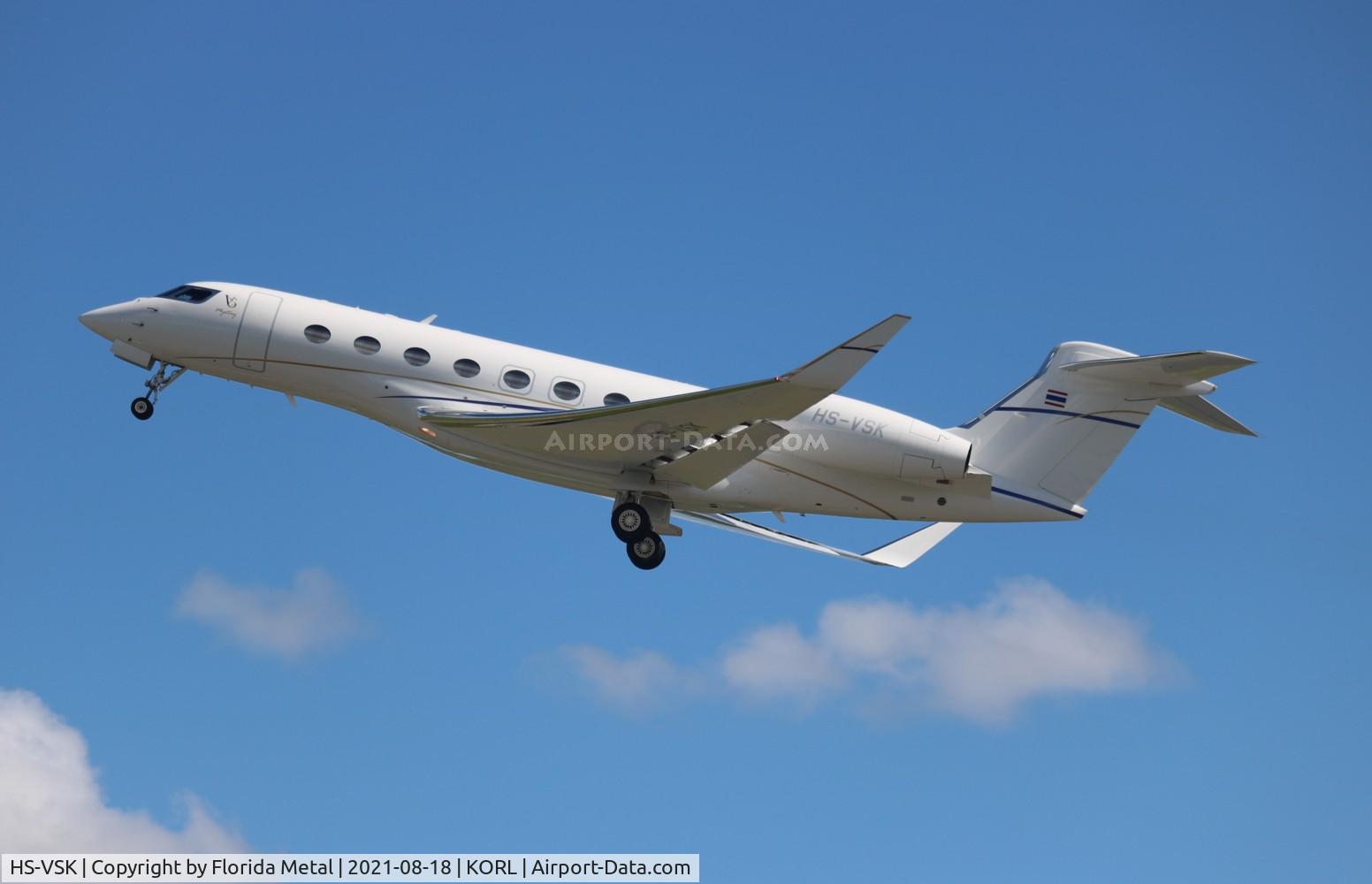 HS-VSK, 2013 Gulfstream Aerospace G650 (G-VI) C/N 6023, G650 zx