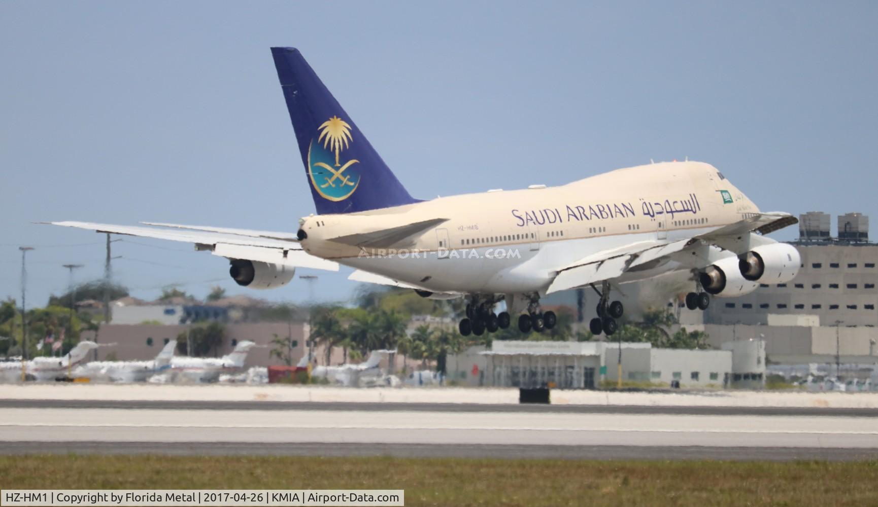 HZ-HM1, 1978 Boeing 747SP-68 C/N 21652/329, MIA zx