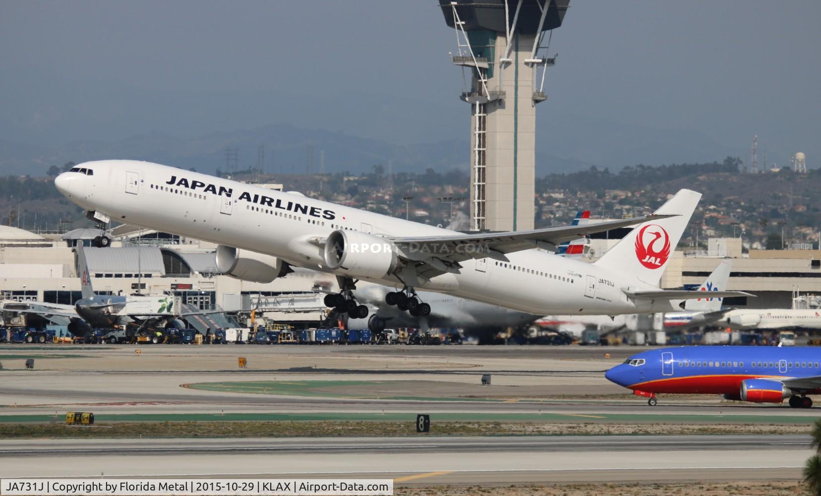 JA731J, 2003 Boeing 777-346/ER C/N 32431, LAX zx