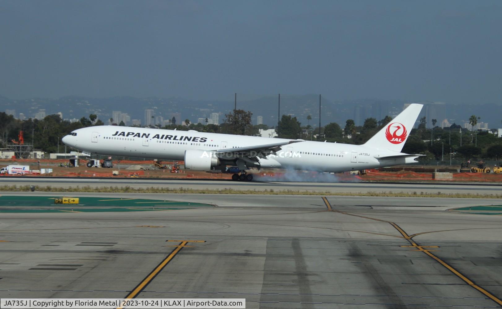 JA735J, 2006 Boeing 777-346/ER C/N 32434, JAL 773 zx HND-LAX