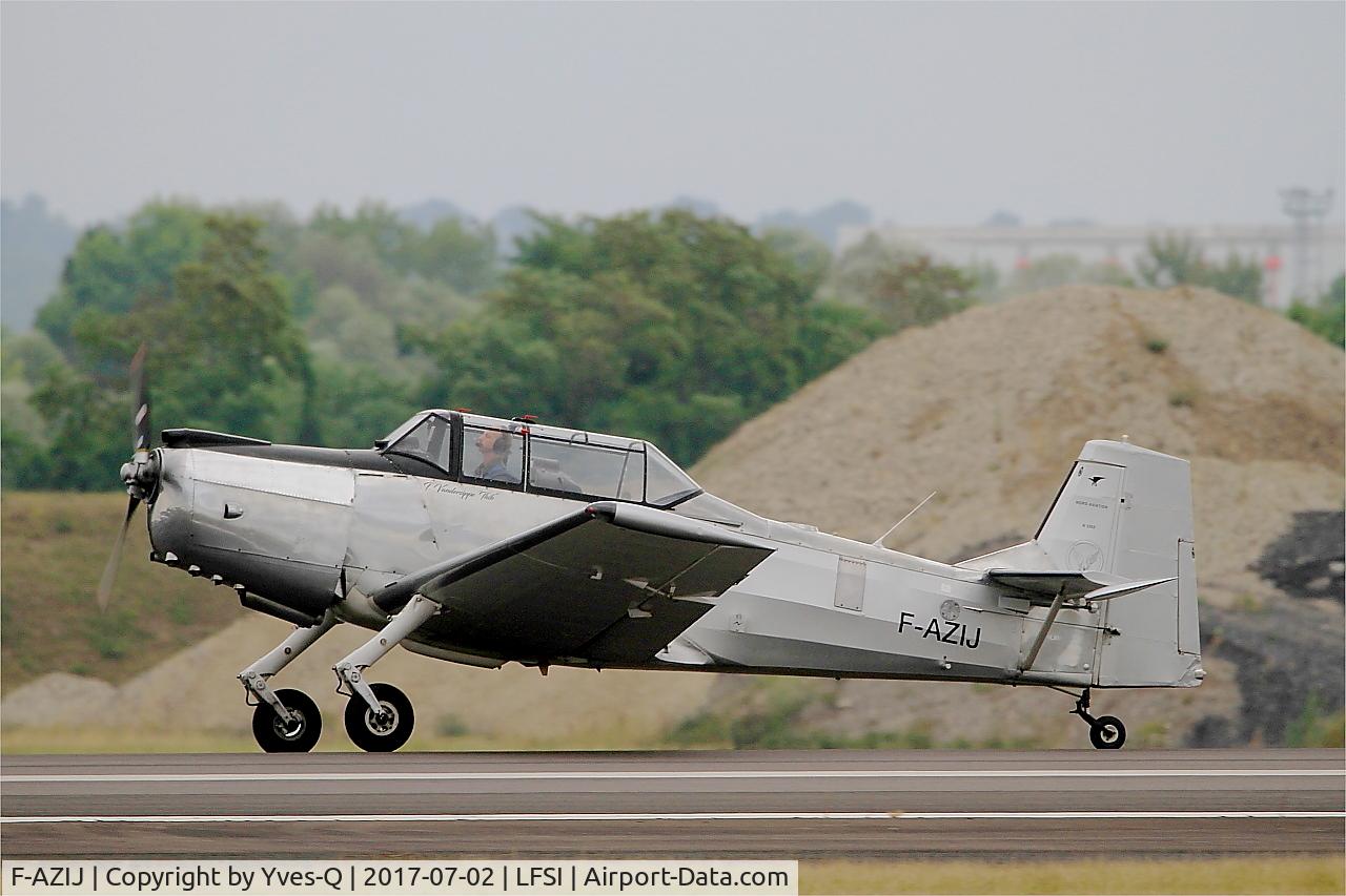 F-AZIJ, 1961 Nord 3202B-1 Master C/N 85, Nord 3202B-1 Master, Landing rwy 29, St Dizier-Robinson Air Base 113 (LFSI)
