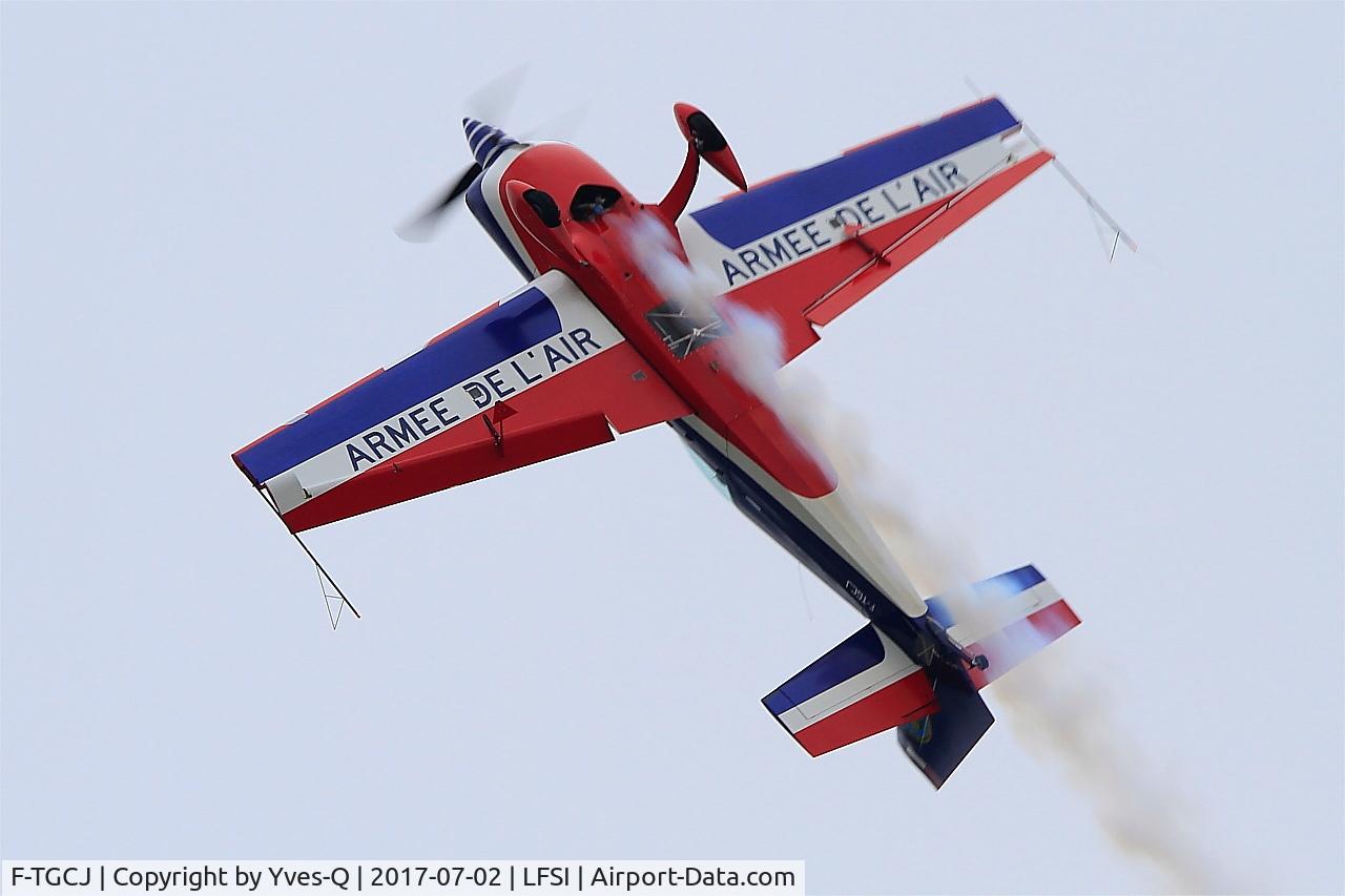 F-TGCJ, Extra EA-330SC C/N 05, Extra 330SC, French Air Force aerobatic team, On display, Luxeuil-St Sauveur Air Base 116 (LFSX)