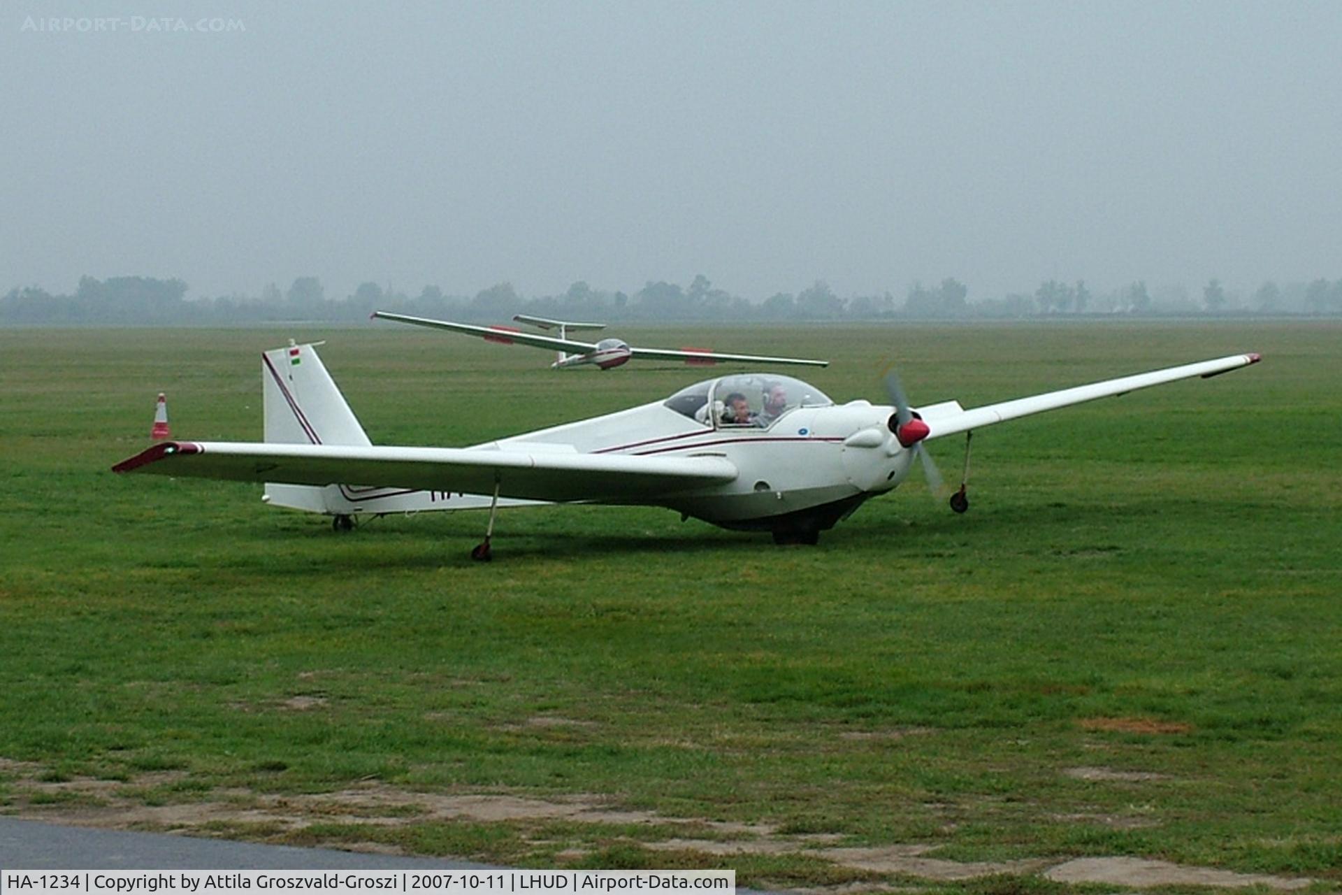 HA-1234, 1977 Scheibe SF-25C Falke C/N 44220, LHUD - Szeged Airport, Hungary