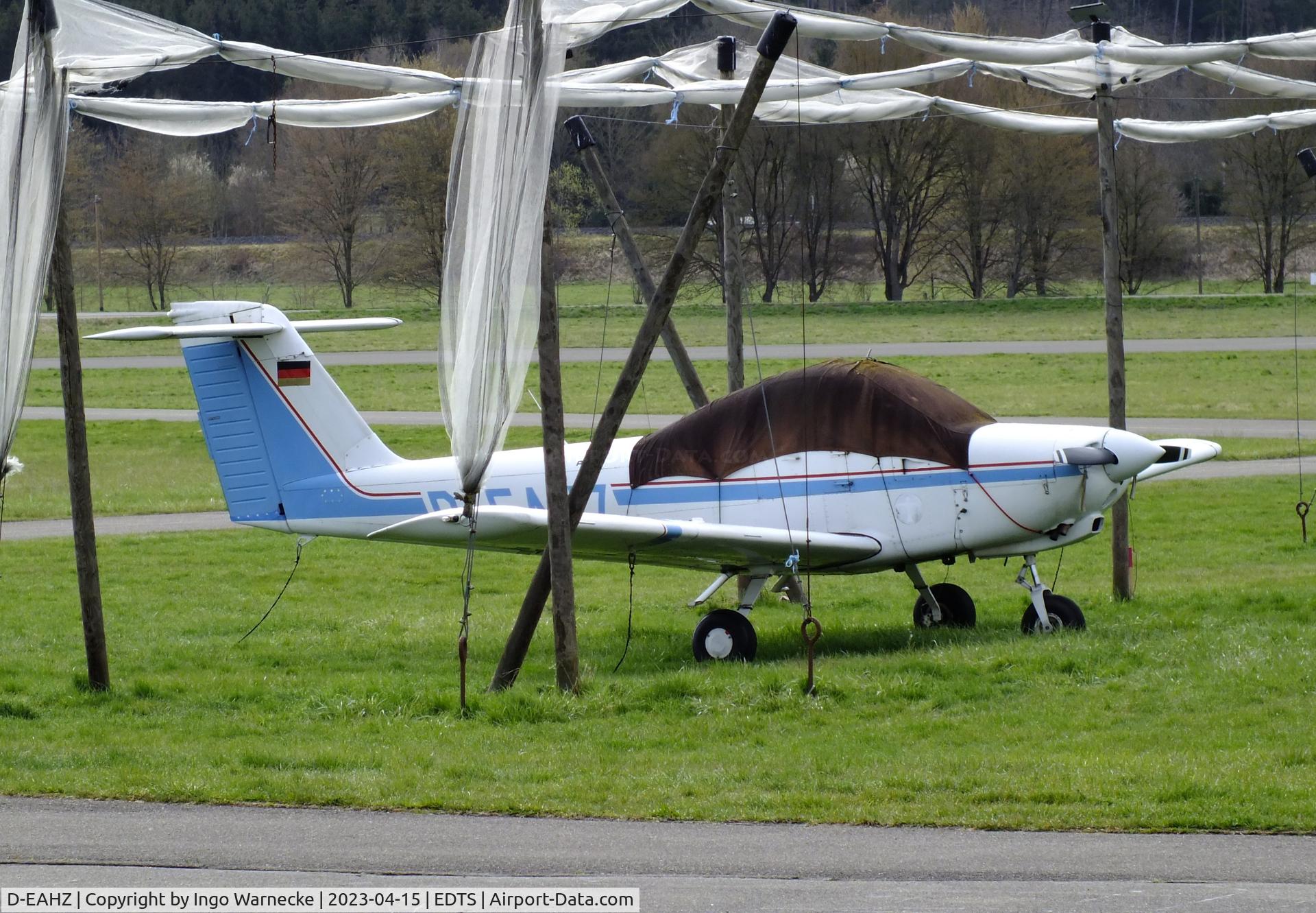 D-EAHZ, 1988 Piper PA 38-112 Tomahawk C/N 38-81A0002, Piper PA 38-112 Tomahawk at Schwenningen airfield