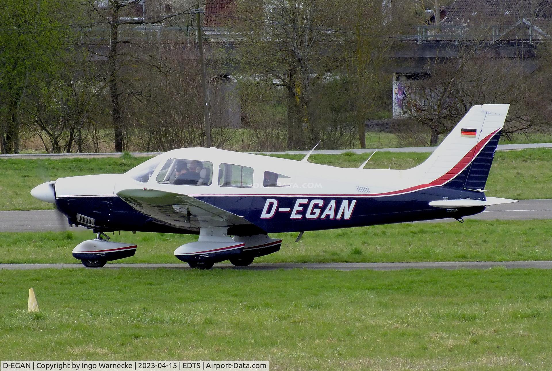 D-EGAN, 1985 Piper PA-28-181 Archer II C/N 28-8590023, Piper PA 28-181 Archer II at Schwenningen airfield