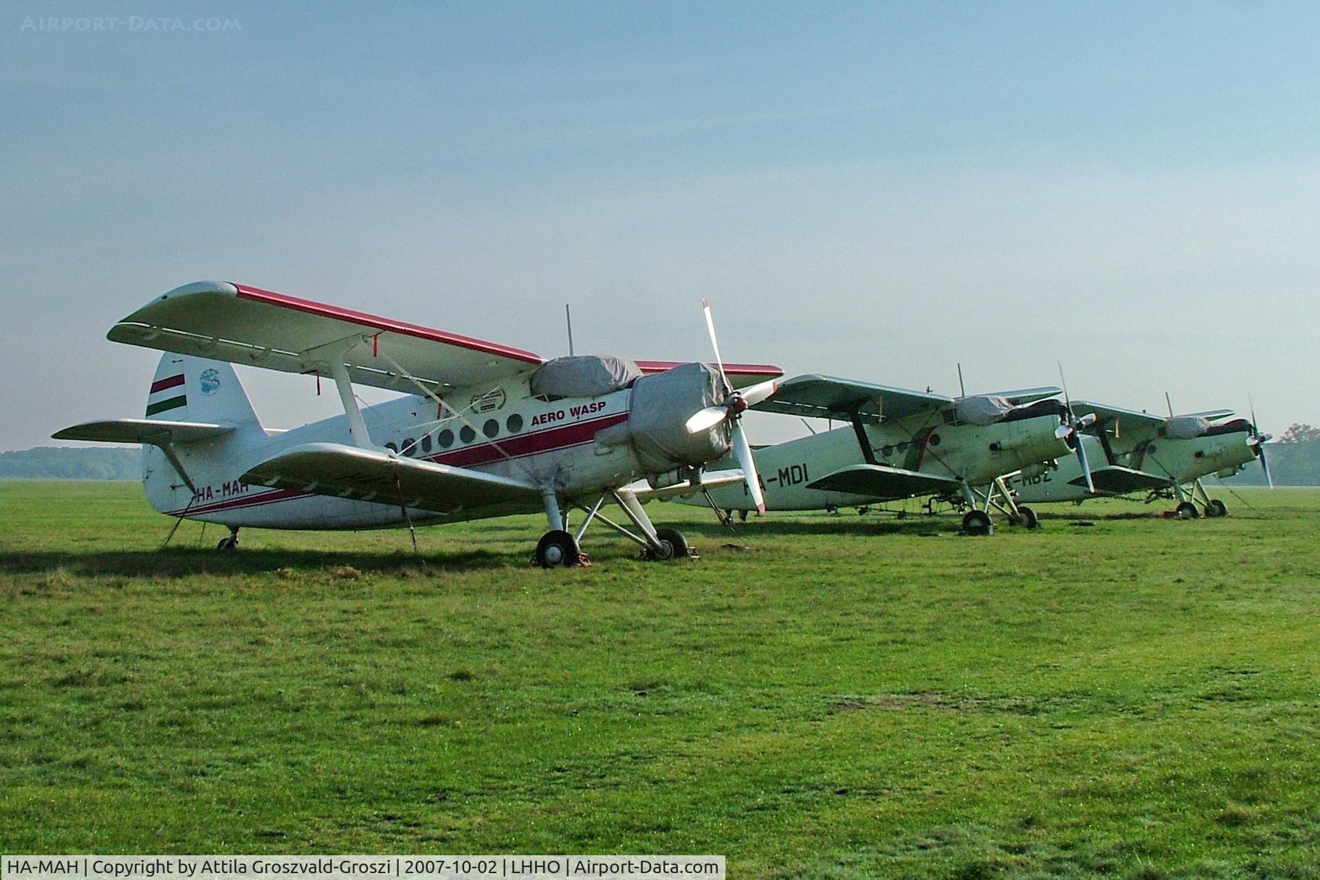 HA-MAH, 1977 PZL-Mielec An-2R C/N 1G178-39, LHHO - Hajdúszoboszló Airport, Hungary