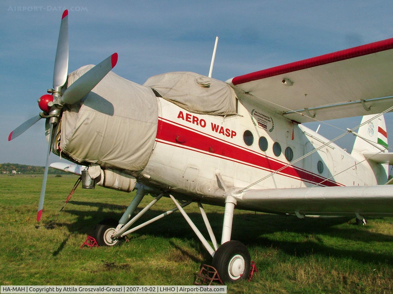 HA-MAH, 1977 PZL-Mielec An-2R C/N 1G178-39, LHHO - Hajdúszoboszló Airport, Hungary