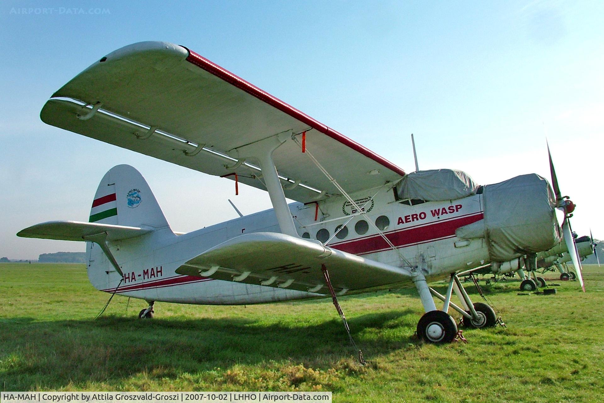 HA-MAH, 1977 PZL-Mielec An-2R C/N 1G178-39, LHHO - Hajdúszoboszló Airport, Hungary