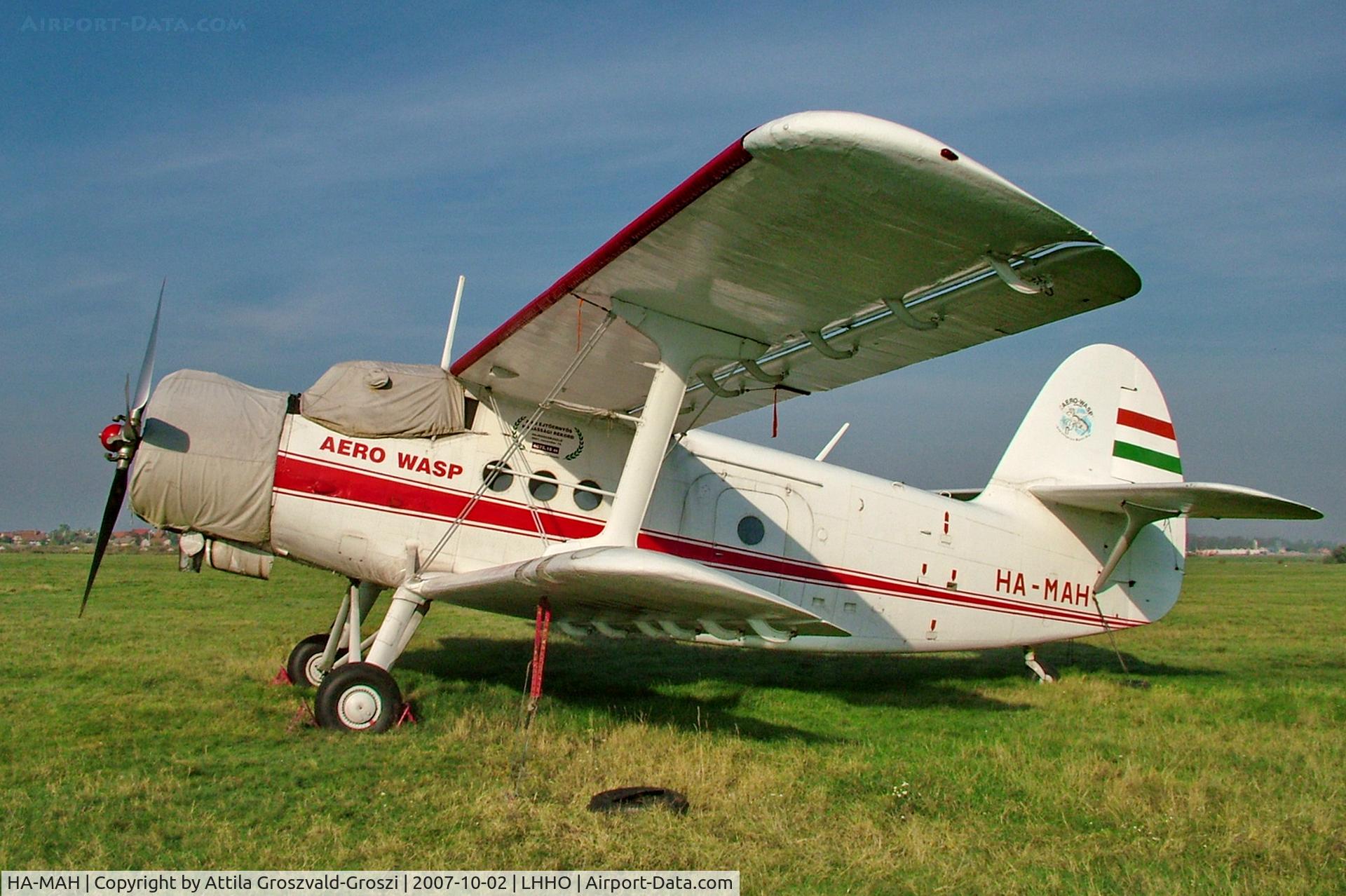 HA-MAH, 1977 PZL-Mielec An-2R C/N 1G178-39, LHHO - Hajdúszoboszló Airport, Hungary