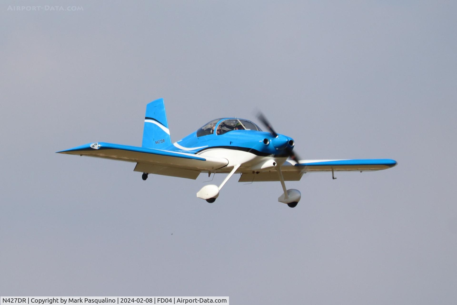 N427DR, 2020 Van's RV-7 C/N 73310, Vans RV-7