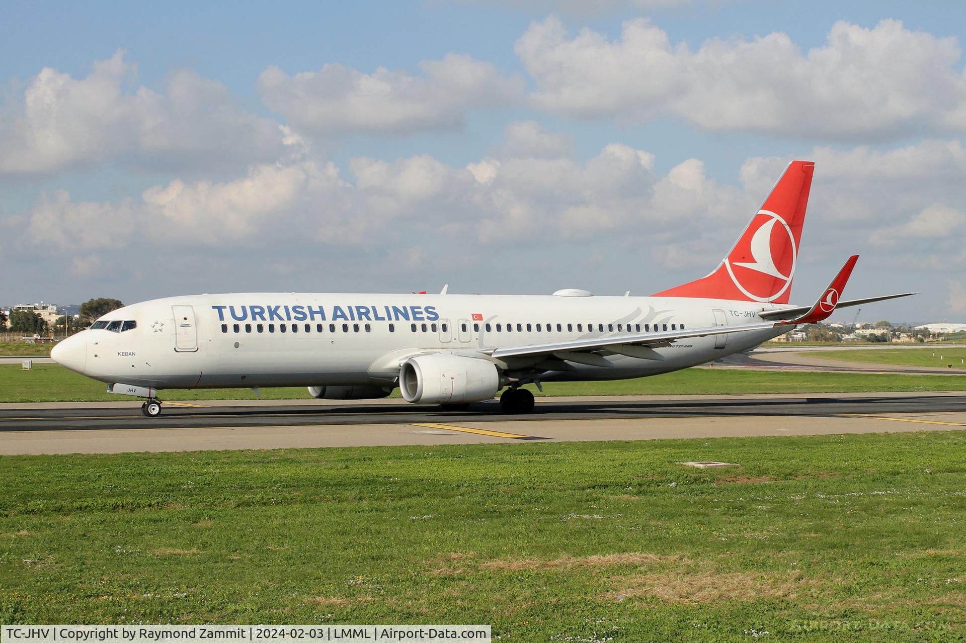 TC-JHV, 2014 Boeing 737-8F2 C/N 40992, B737-800 TC-JHV Turkish Airlines