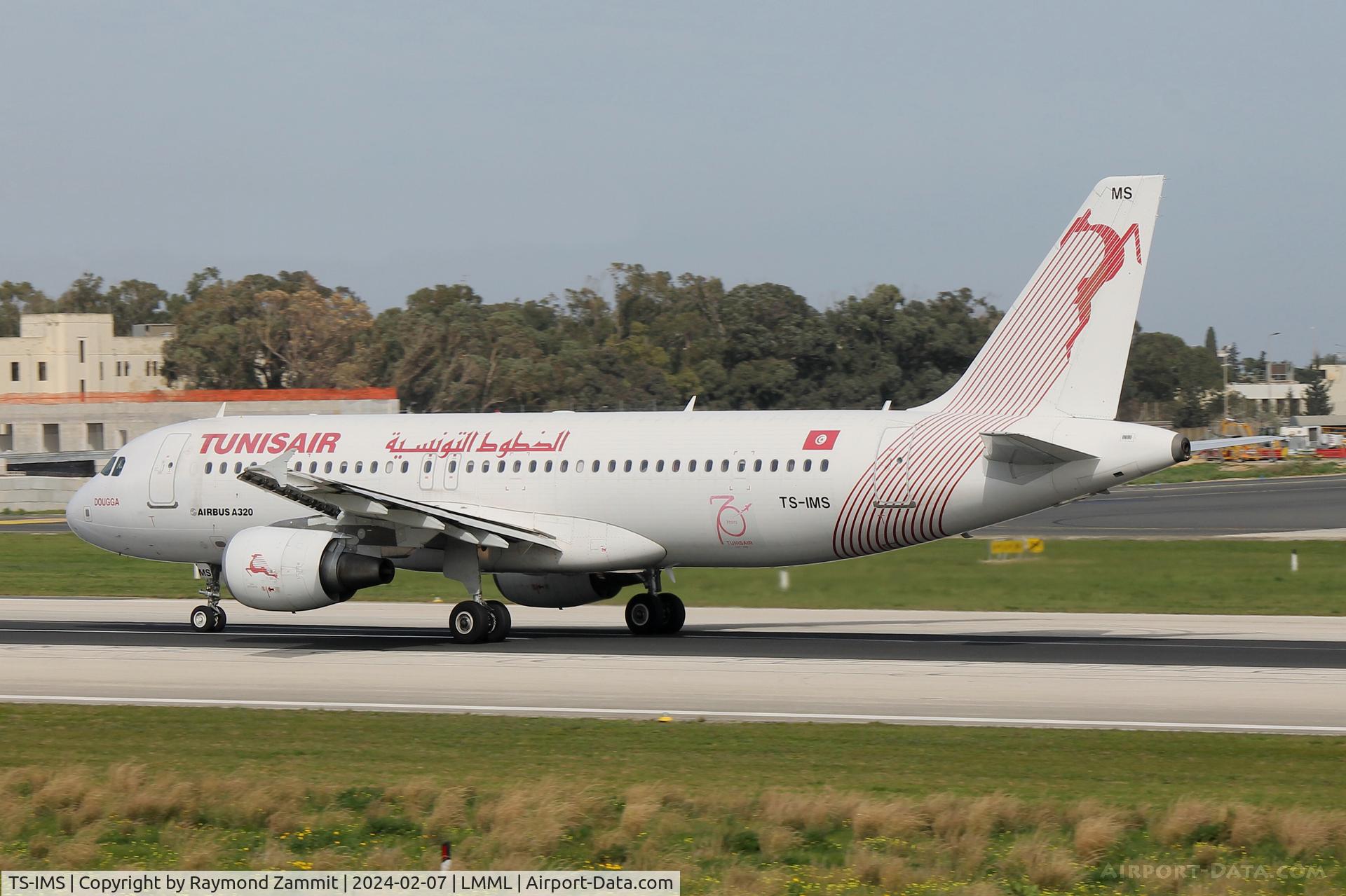 TS-IMS, 2011 Airbus A320-214 C/N 4689, A320 TS-IMS Tunisair