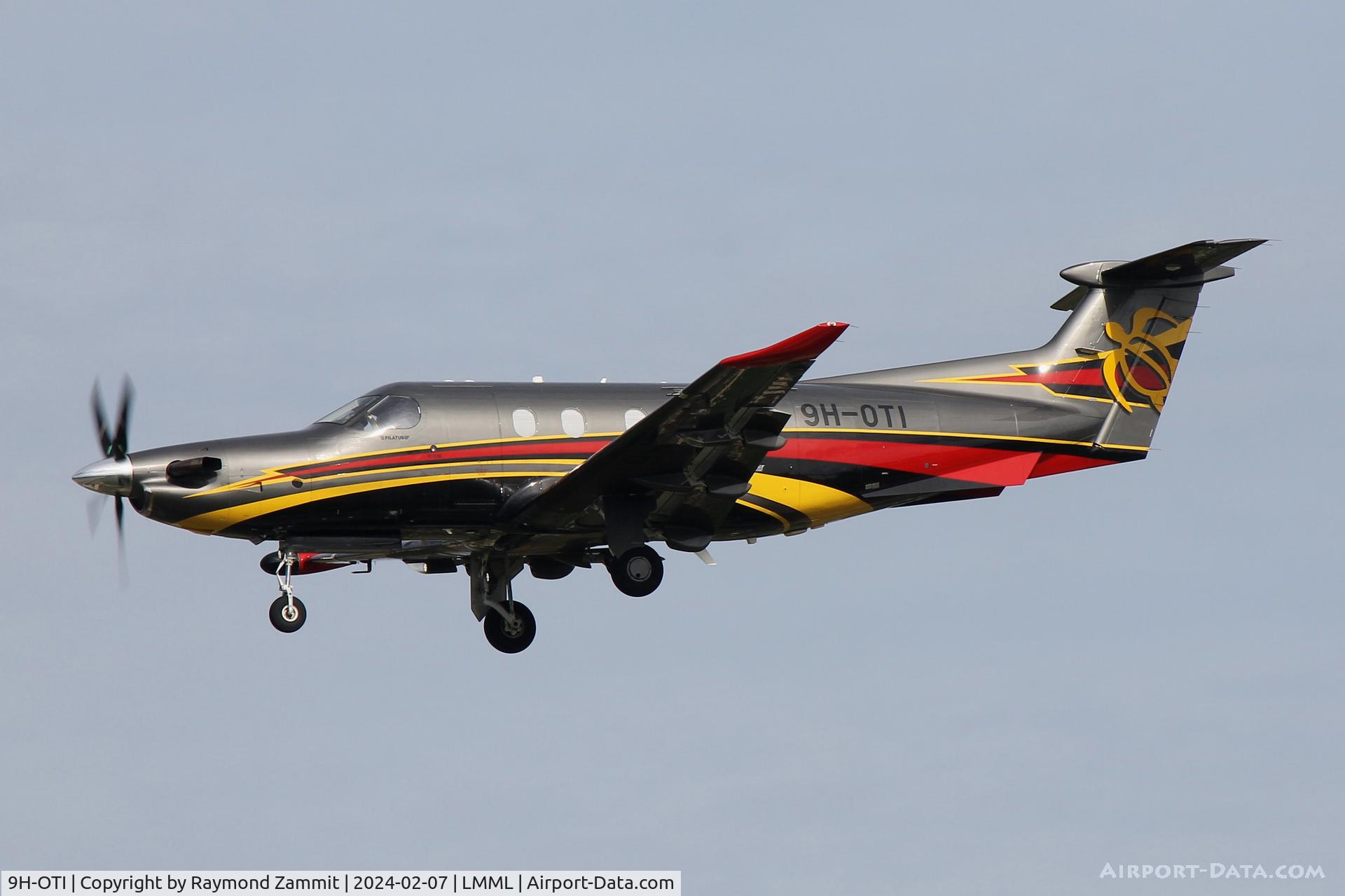 9H-OTI, Pilatus PC-12/47E C/N 1780, Pilatus PC-12 9H-OTI Private