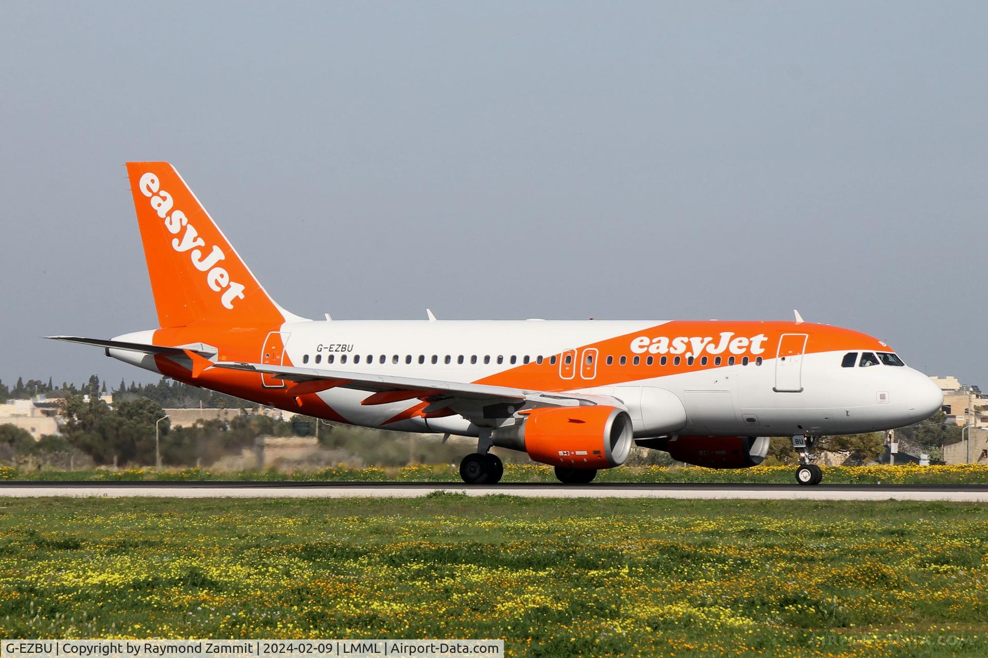 G-EZBU, 2007 Airbus A319-111 C/N 3118, A319 G-EZBU Easyjet