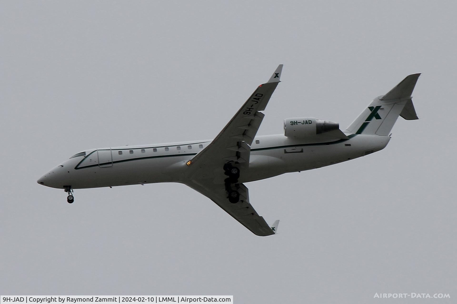 9H-JAD, 2005 Bombardier Challenger 850 (CL-600-2B19) C/N 8060, Bombardier Challenger 850 9H-JAD Air X