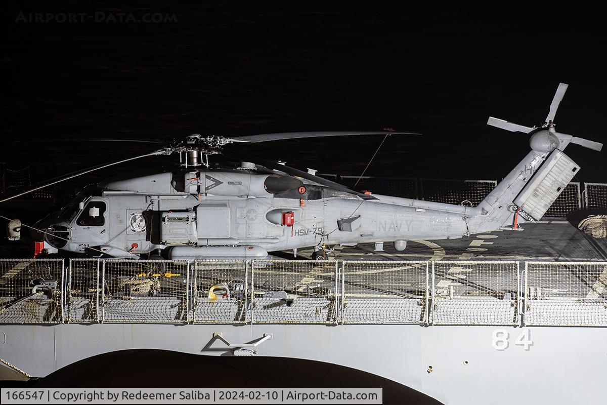 166547, Sikorsky MH-60R Seahawk C/N 70-3118, Grand Harbour