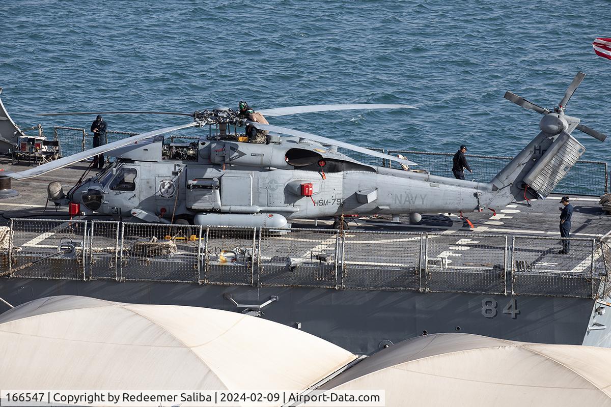 166547, Sikorsky MH-60R Seahawk C/N 70-3118, Grand Harbour