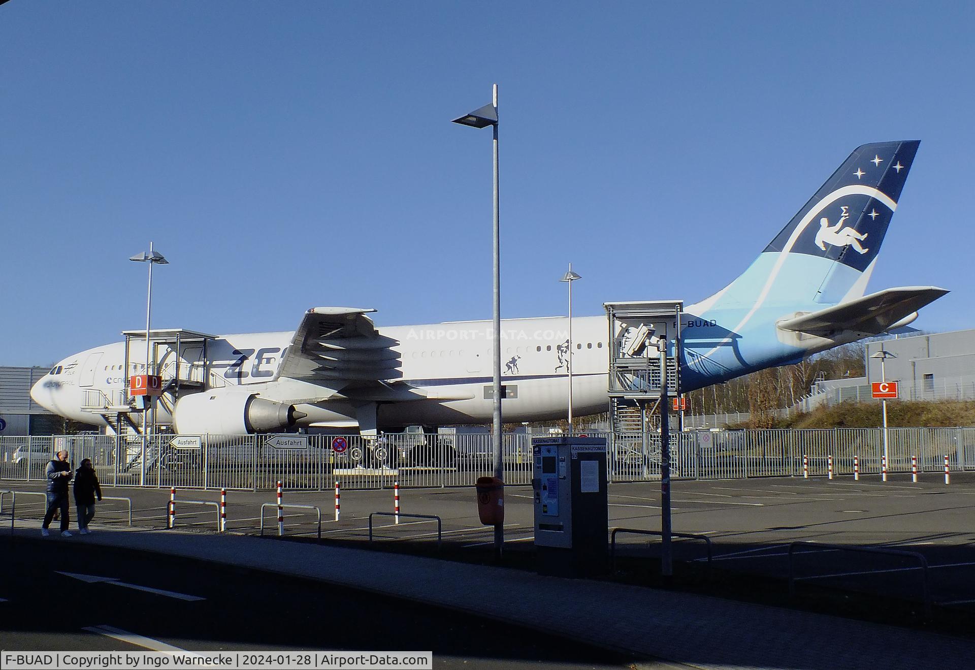 F-BUAD, 1973 Airbus A300B2-103 C/N 003, Airbus A300B2-1C 'ZERO G'  preserved at Cologne airport