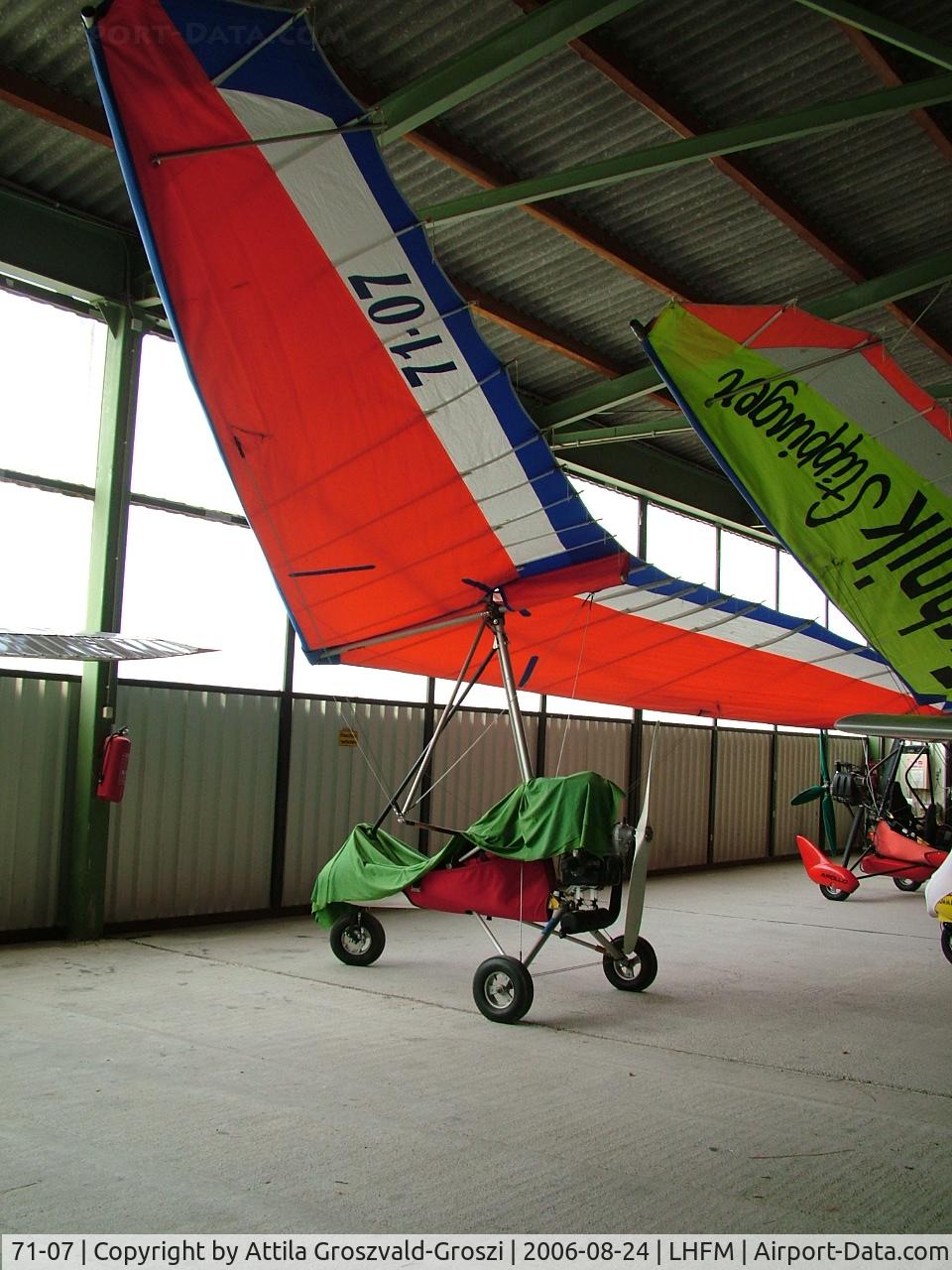 71-07, Halley Apollo C-15 / Racer GT, LHFM - Meidl Airport-Fertöszentmiklós, Hungary