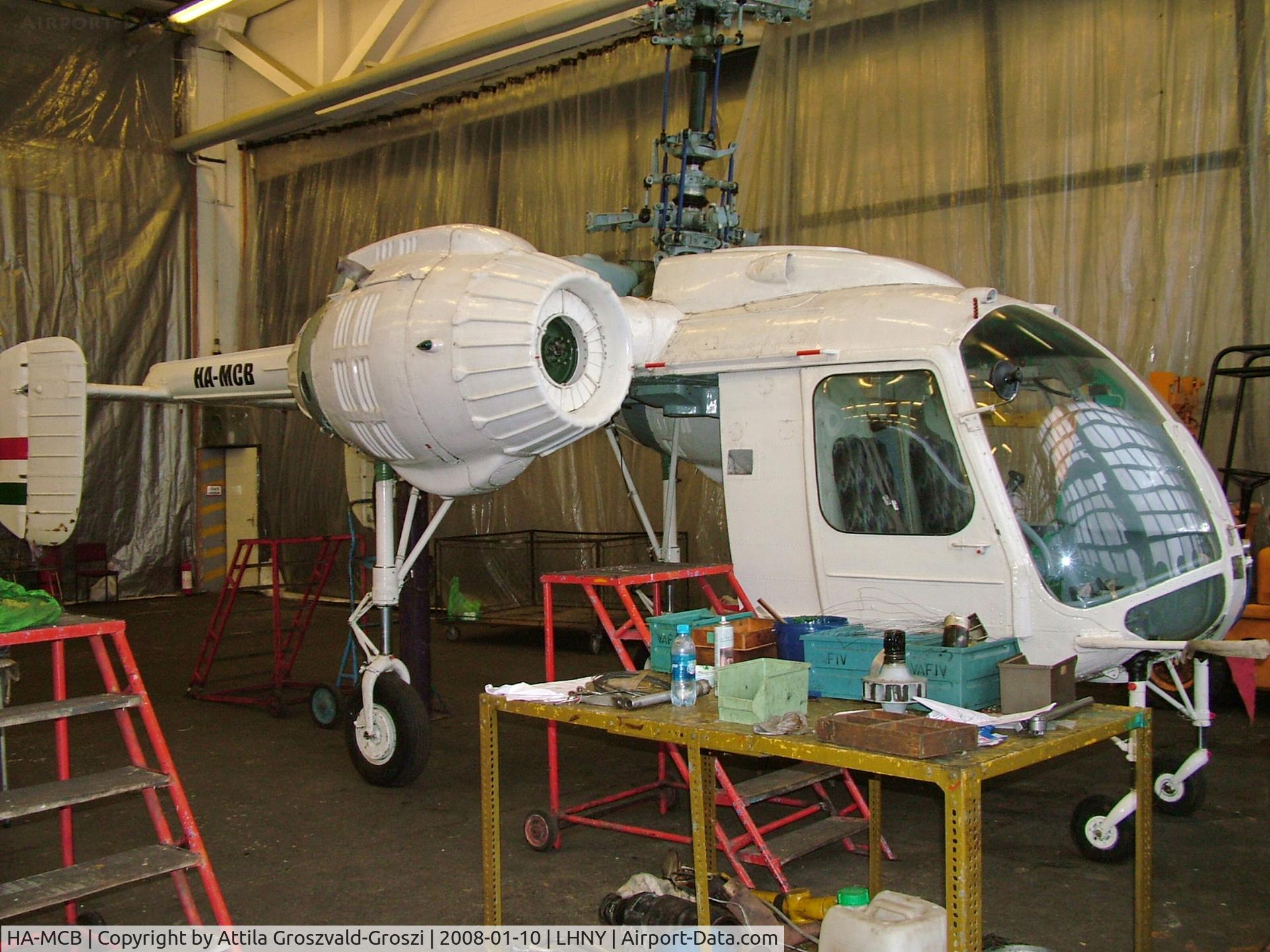 HA-MCB, Kamov Ka-26 Hoodlum C/N 7303410, LHNY - Nyíregyháza Airport, Hungary