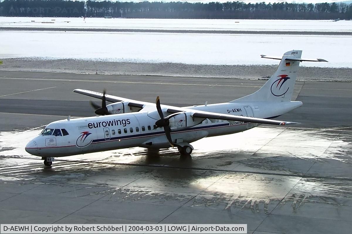 D-AEWH, 1993 ATR 72-212 C/N 359, D-AEWH @ LOWG 2004