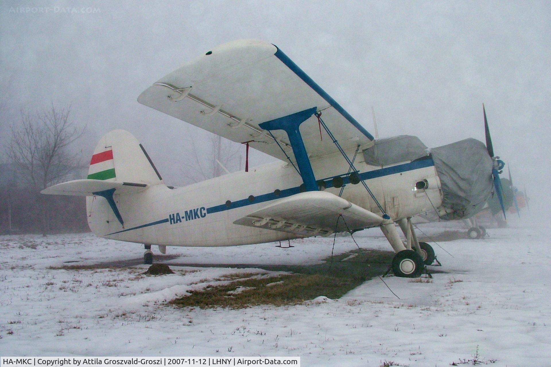 HA-MKC, PZL-Mielec An-2R C/N 1G186-30, LHNY - Nyíregyháza Airport, Hungary