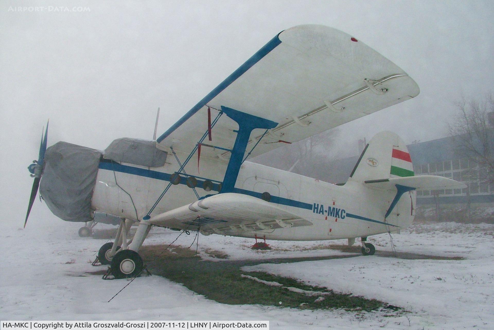 HA-MKC, PZL-Mielec An-2R C/N 1G186-30, LHNY - Nyíregyháza Airport, Hungary