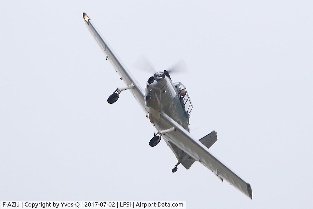 F-AZIJ, 1961 Nord 3202B-1 Master C/N 85, Nord 3202B-1 Master, On display, St Dizier-Robinson Air Base 113 (LFSI)